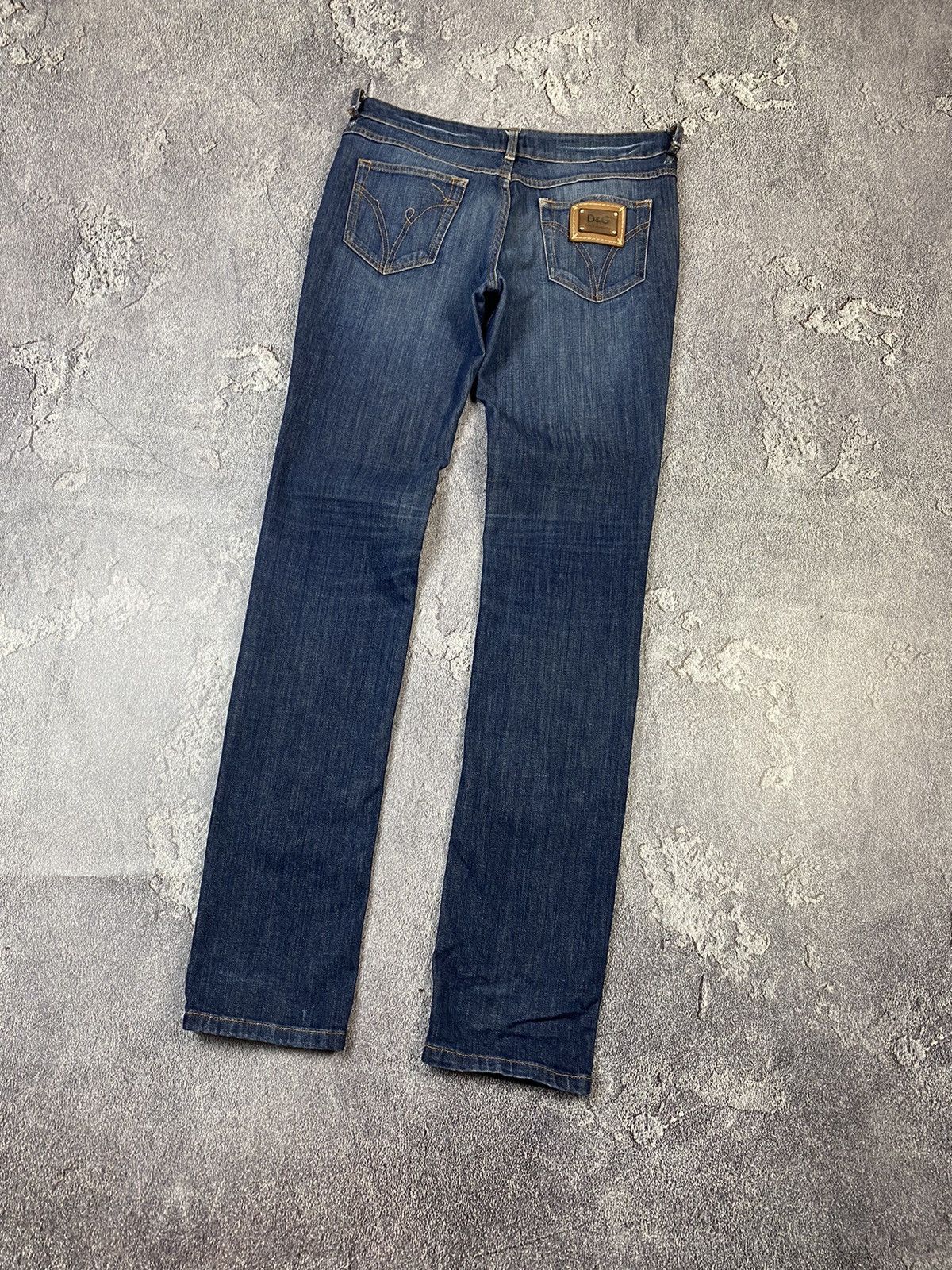 Dolce & Gabbana Luxury Dolce & Gabbana Skinny Blue Washed Jeans Size 29" - 3 Thumbnail