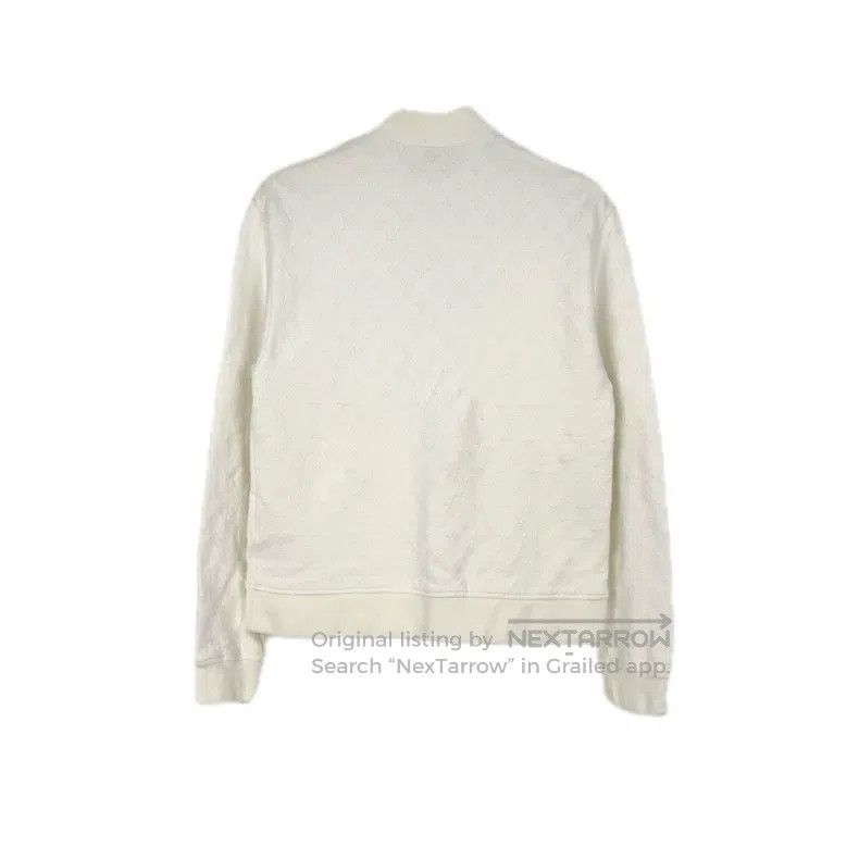 Louis Vuitton Louis Vuitton White dark stripe logo shoulder zipper sweat Size US XS / EU 42 / 0 - 2 Thumbnail