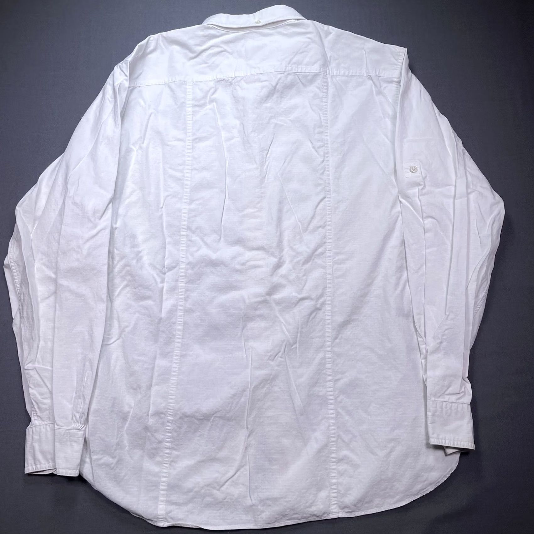 Brooks Brothers Brooks Brothers Mens White Grid Button-Down Shirt XL Classic Fit Ripstop Casual Shirt Size US XL / EU 56 / 4 - 6 Thumbnail