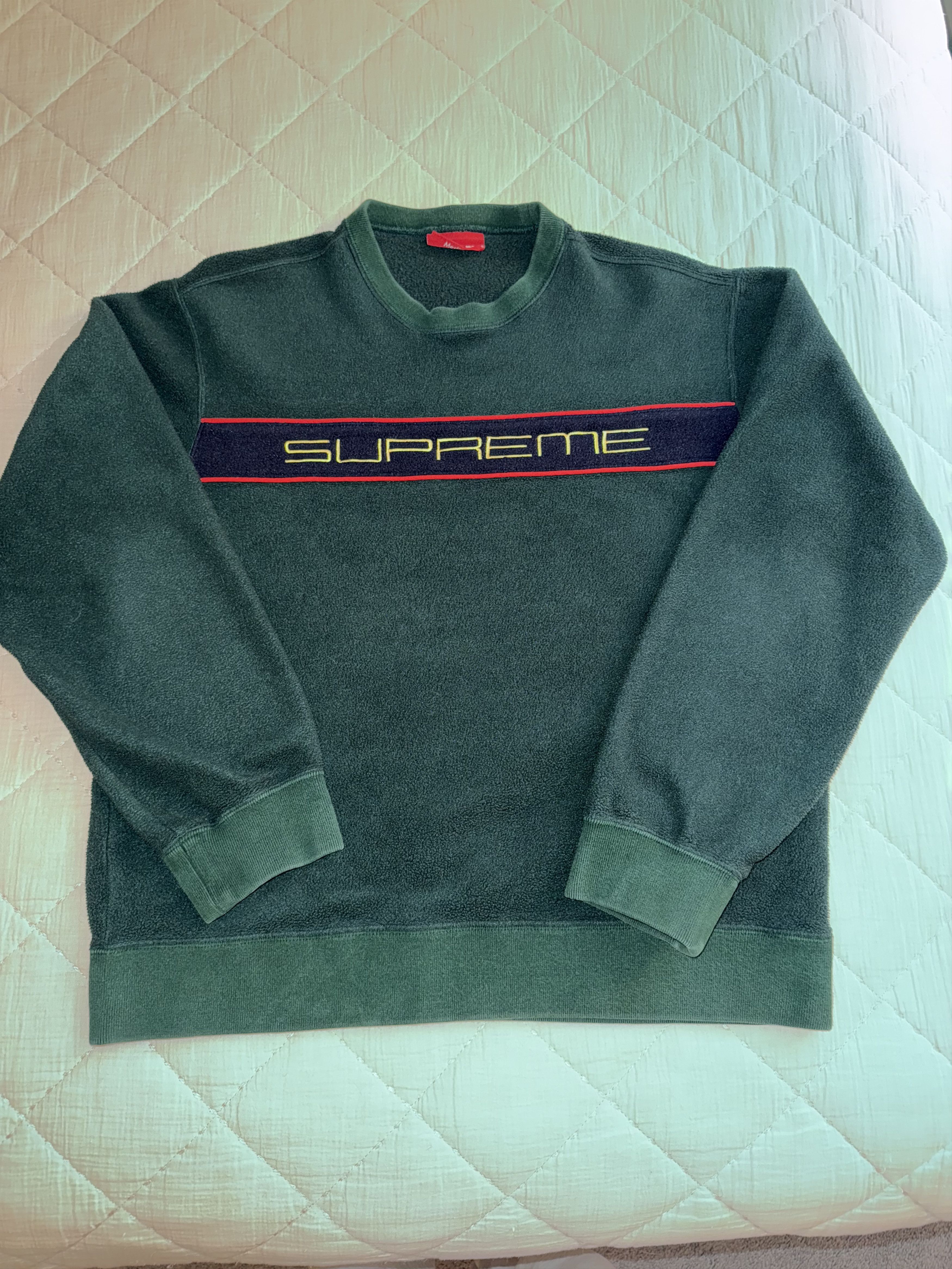 Supreme Supreme Polartec Crewneck Size US M / EU 48-50 / 2 - 1 Thumbnail