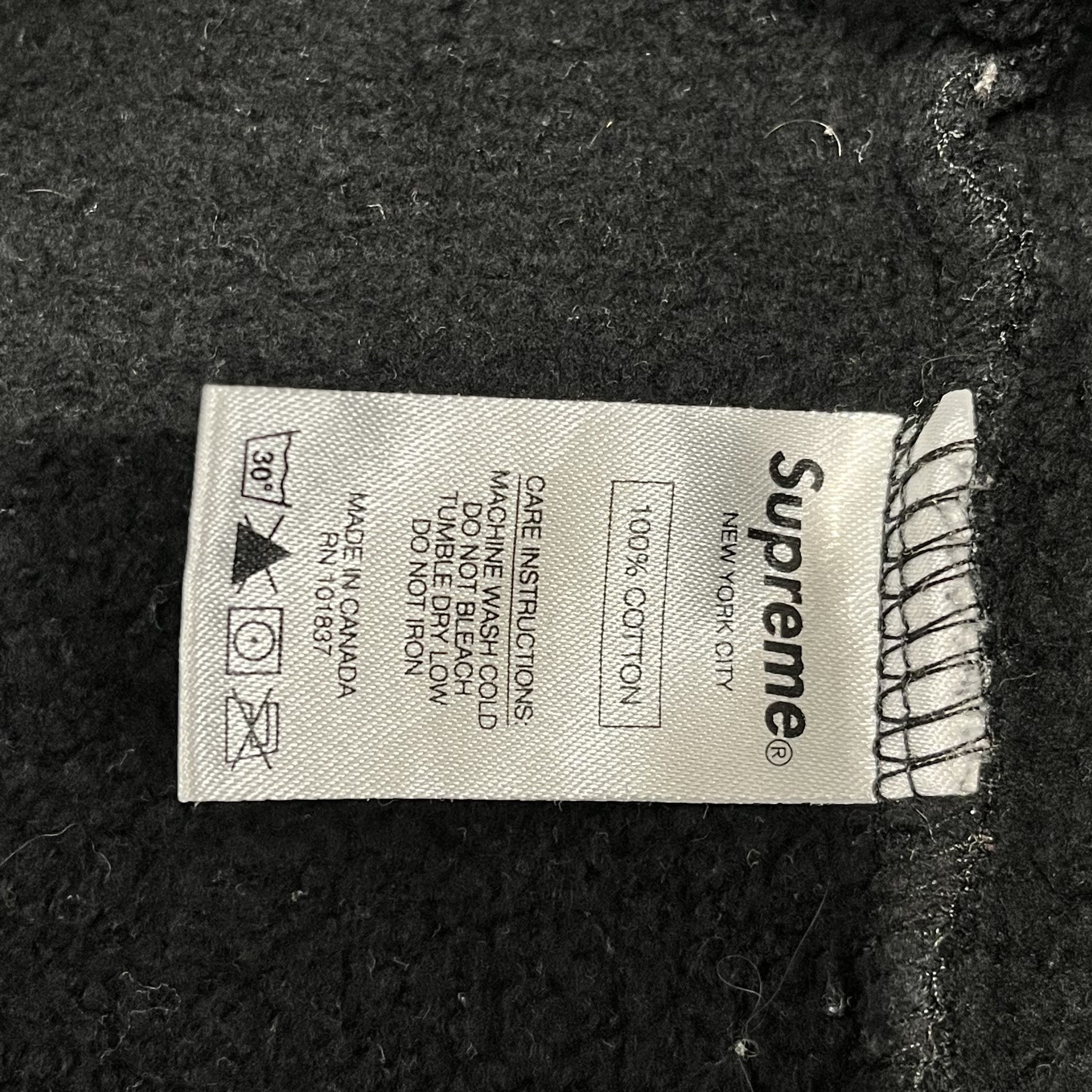 Supreme × Undercover Supreme x Underccover Anarchy Hooded Sweatshirt Black Size US M / EU 48-50 / 2 - 6 Thumbnail