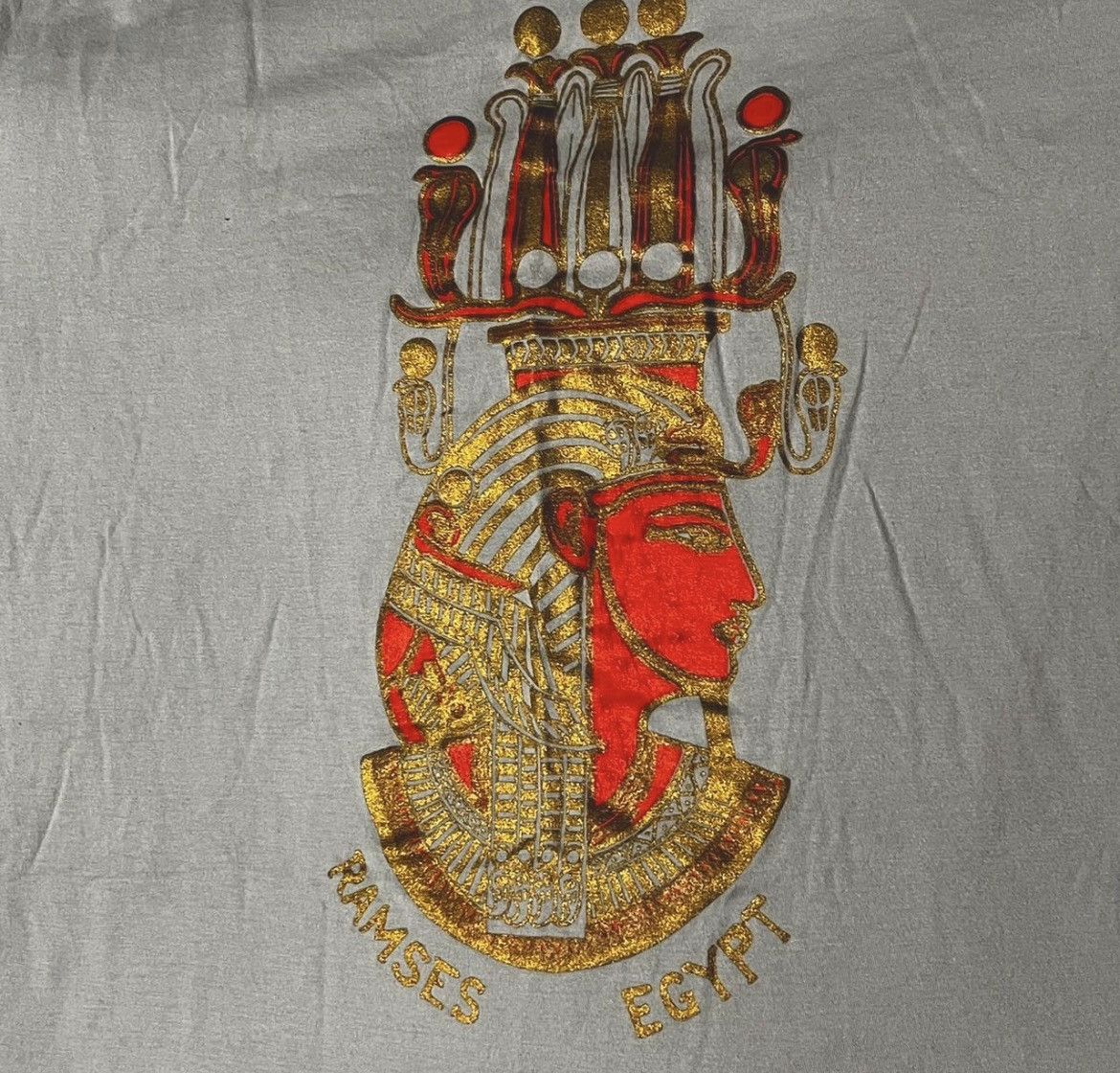 Other AUTHENTIC 80s Ramses Egypt Exhibition Tee (Made in Egypt) Size US L / EU 52-54 / 3 - 7 Thumbnail