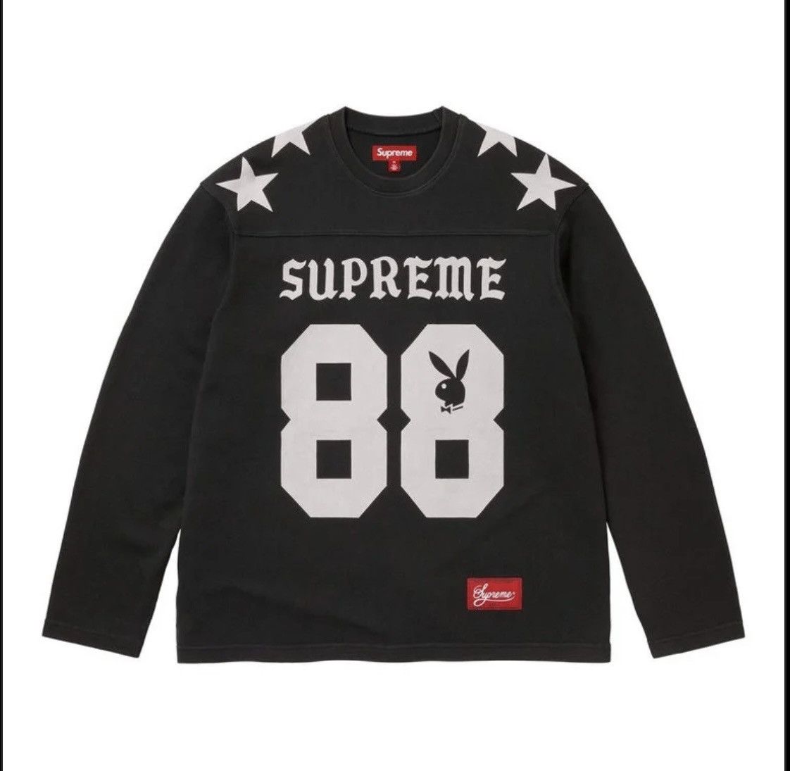 Supreme Supreme Playboy L/S Football Top Black Size US XL / EU 56 / 4 - 1 Thumbnail