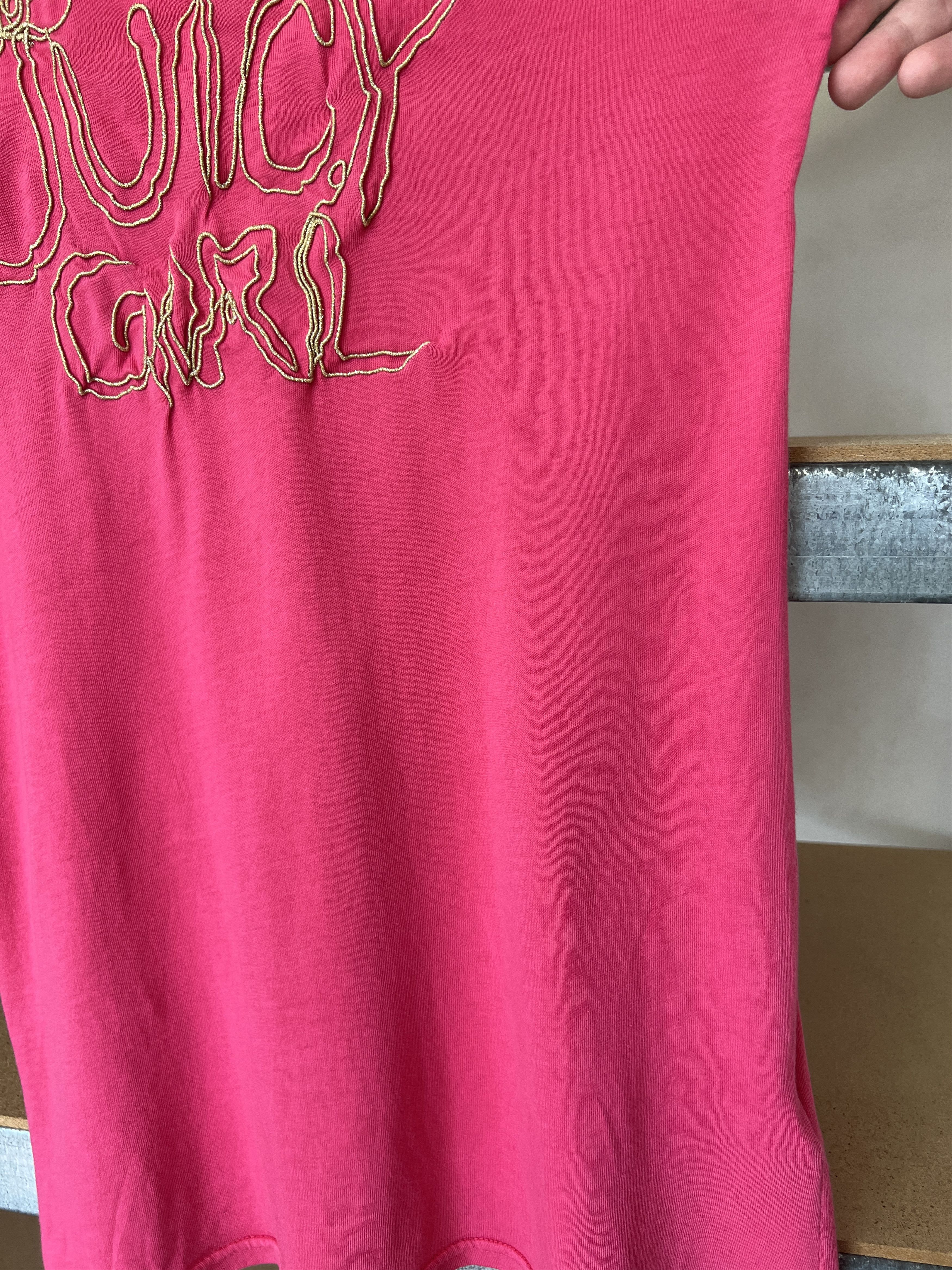 Juicy Couture Juicy Couture Vintage “Juicy Girl” Made in USA Tee Size L / US 10 / IT 46 - 10 Thumbnail