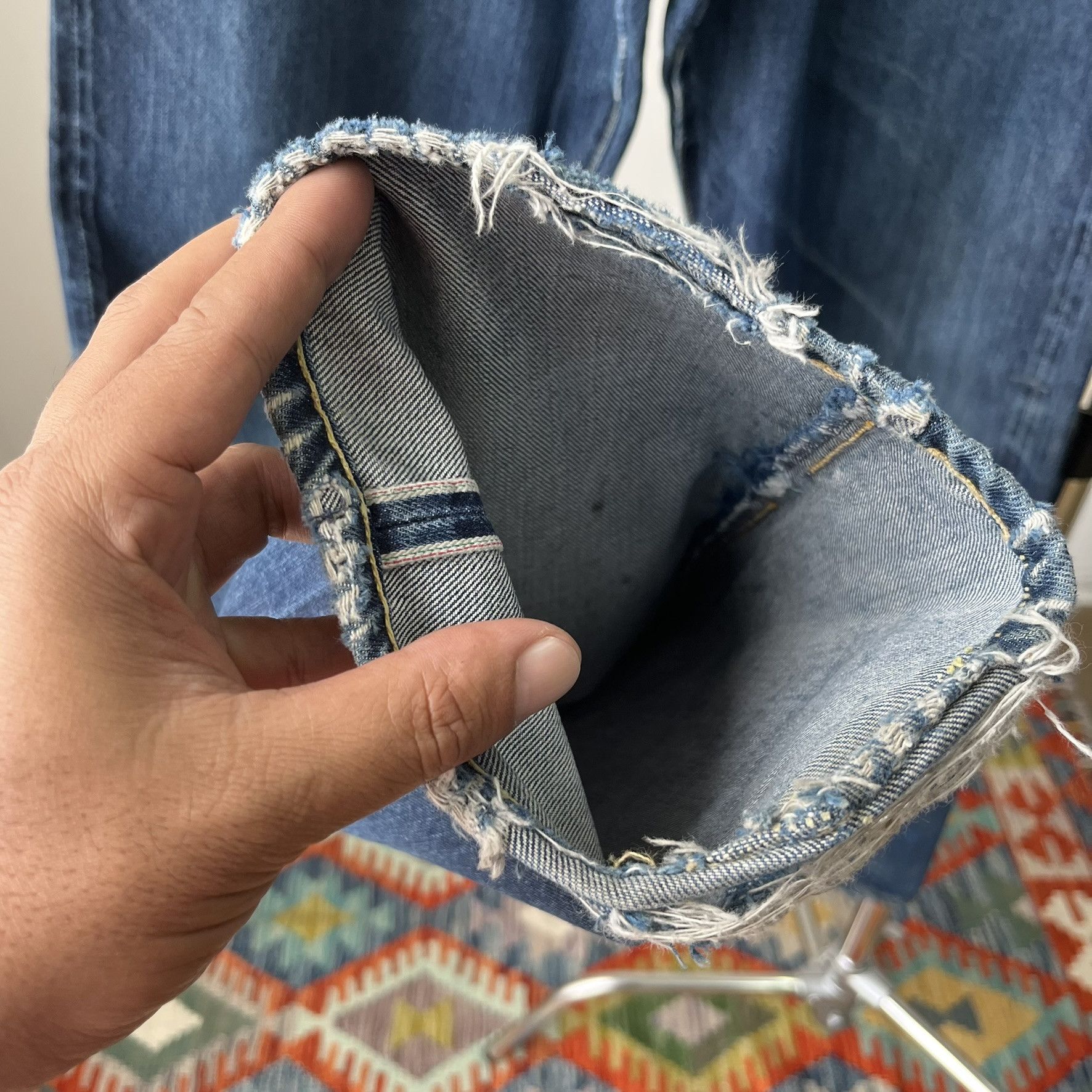 Studio D'Artisan Size 30x32 Vintage Studio D'artisan Redline Jeans S1488 Size US 30 / EU 46 - 7 Thumbnail