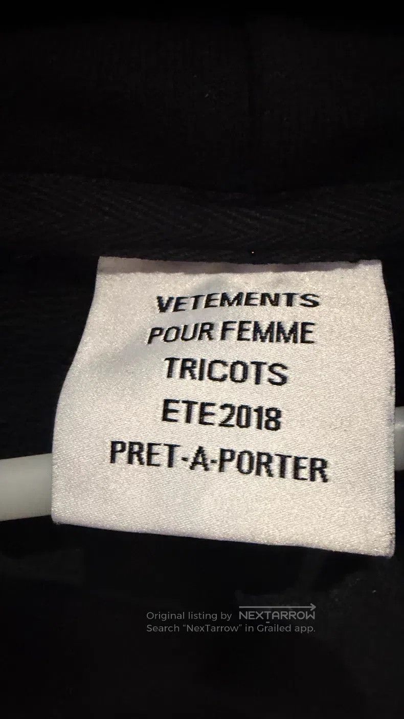Vetements VETEMENTS Sweatshirt Size US M / EU 48-50 / 2 - 5 Thumbnail