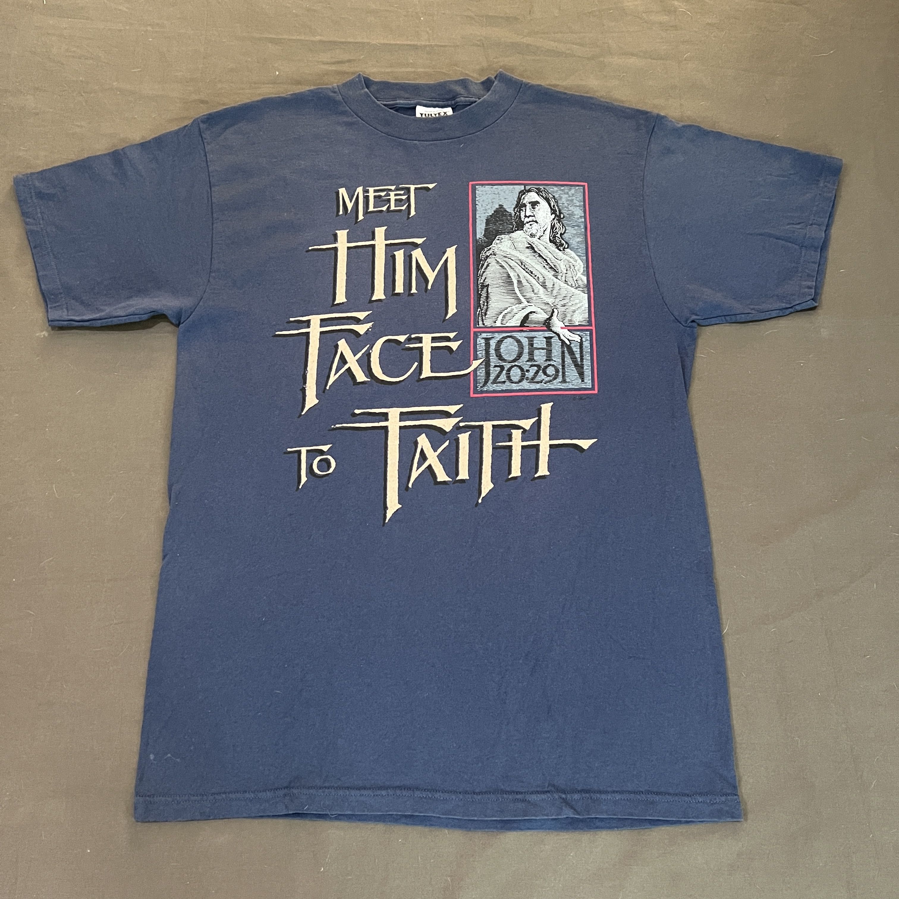 Other Vintage 90s Jesus God Bible Holy Promo Tee Size US L / EU 52-54 / 3 - 2 Thumbnail