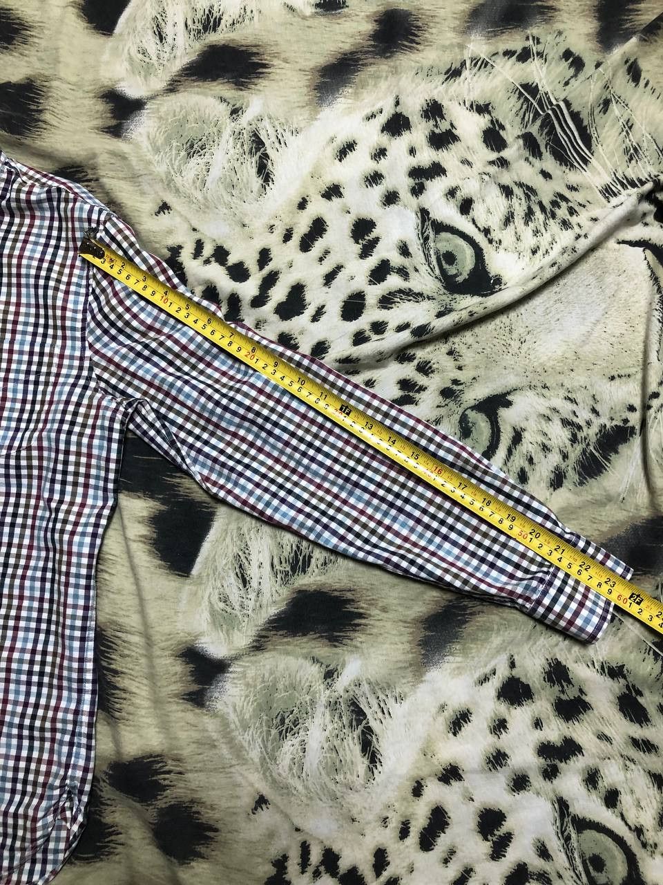 Fred Perry Fred Perry Printed Button-Up Shirt Long Sleeve Slim Fit Size US S / EU 44-46 / 1 - 12 Thumbnail
