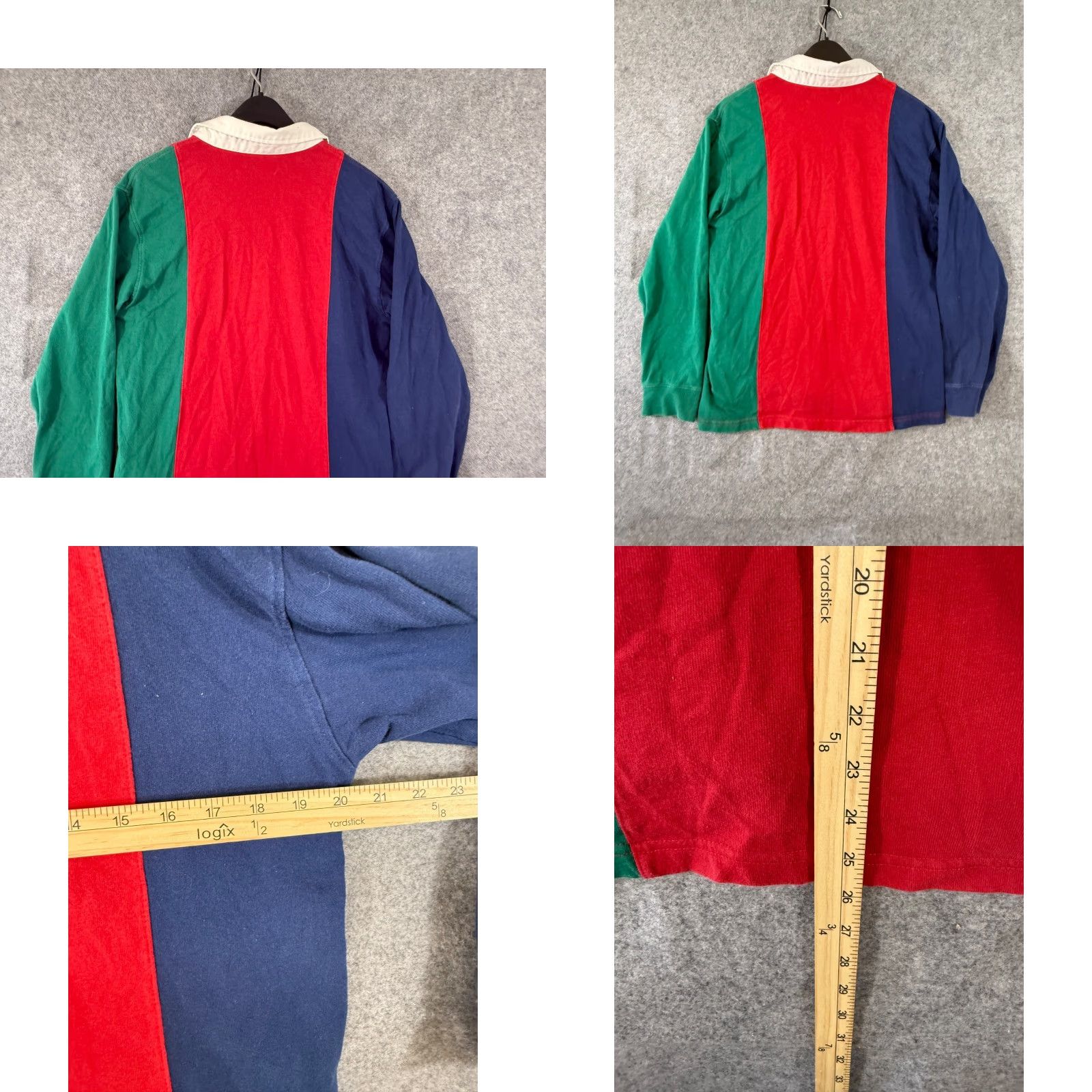 Forever 21 Forever 21 Rugby Polo Shirt Mens Small Red Blue Colorblock Performance Preppy Shirt Size US S / EU 44-46 / 1 - 8 Thumbnail