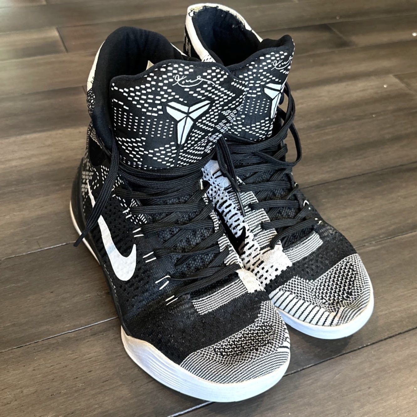 Nike Nike Kobe 9 IX Ninth Elite BHM Black History Month Mens Size 7.5 704304-010 Sneaker High Top Size US 8 / EU 41 - 2 Thumbnail