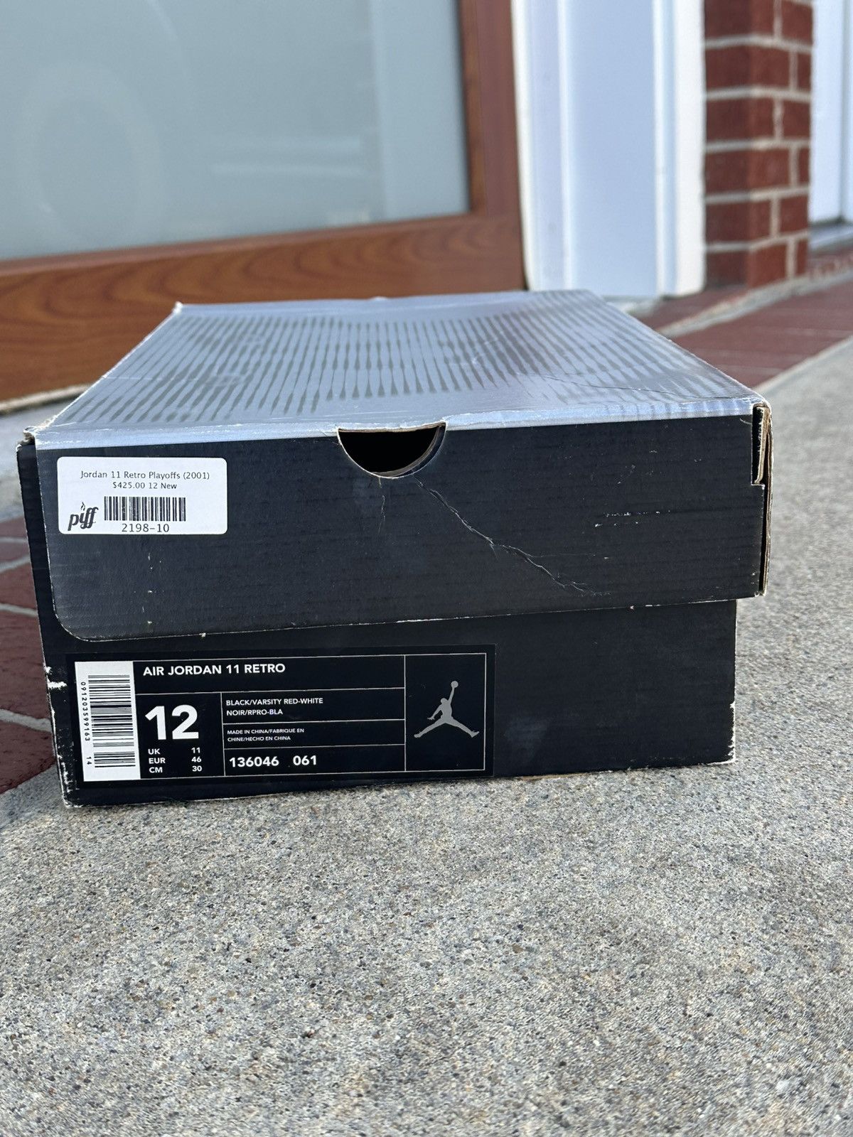Jordan Brand × Nike Jordan 11 Bred (2001s) Size US 12 / EU 45 - 8 Thumbnail