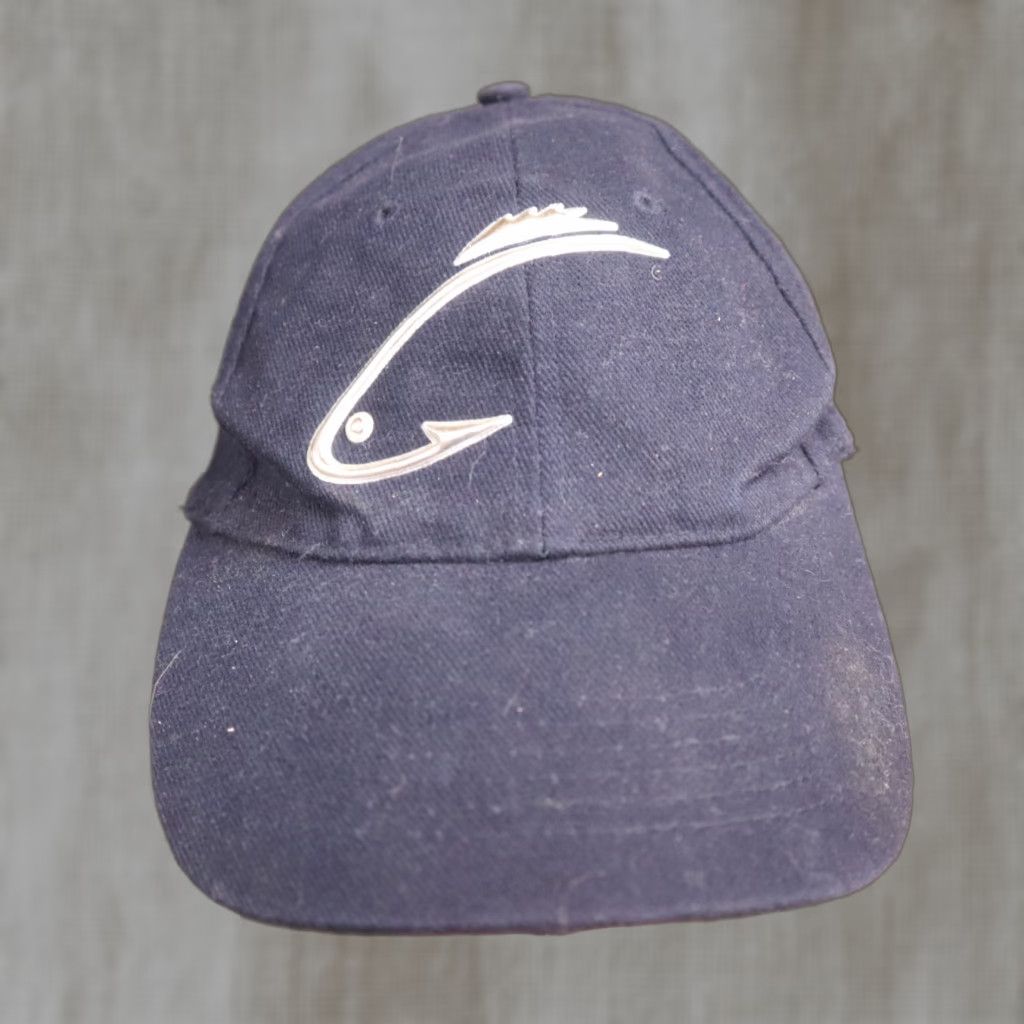 Vintage Fantasy Fishing Gear Website Strapback Hat Baseball Cap Men Adjustable Blue Nike? Size ONE SIZE - 1 Thumbnail