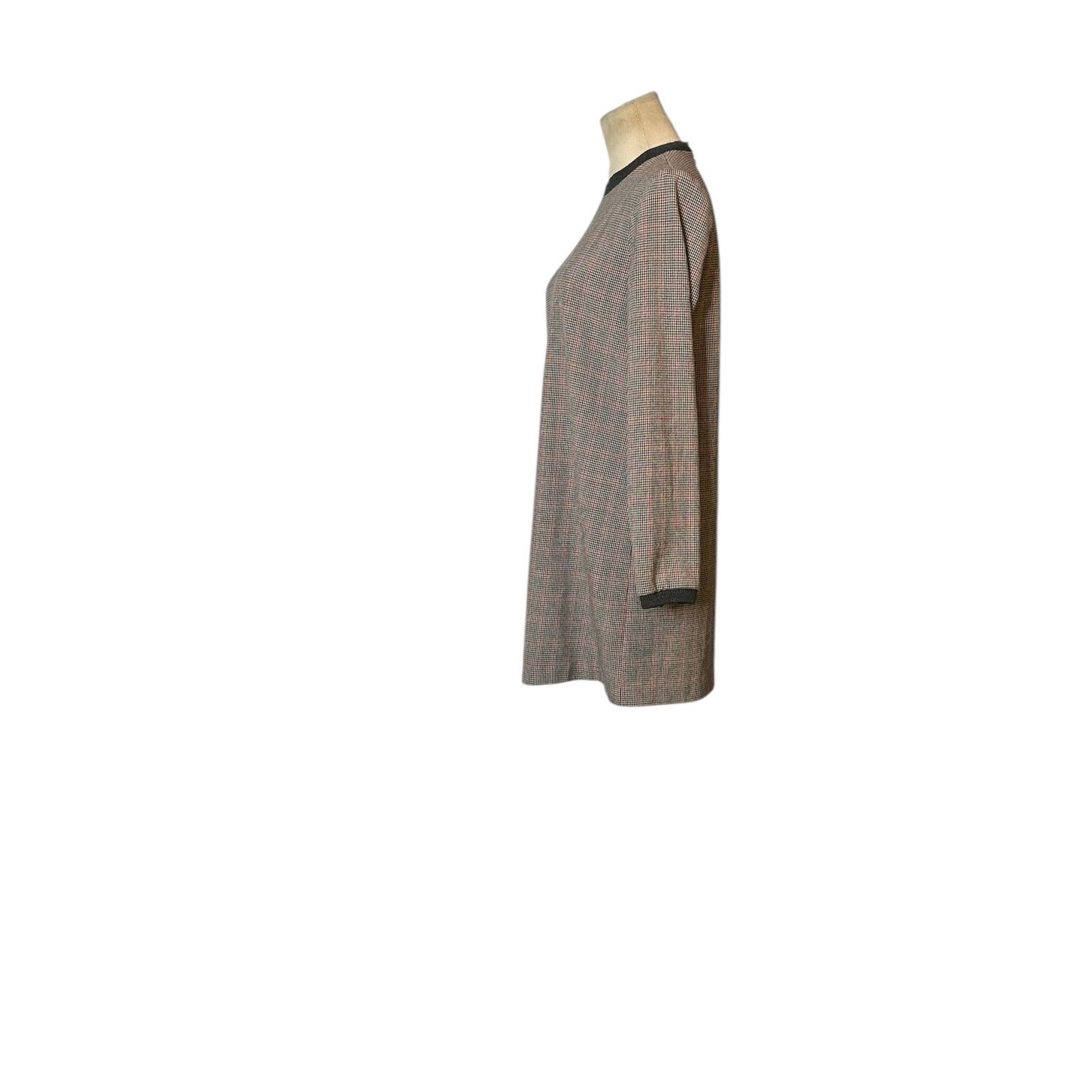 Zara Zara houndstooth long sleeves sheath mini dress size Small Size M / US 6-8 / IT 42-44 - 13 Thumbnail