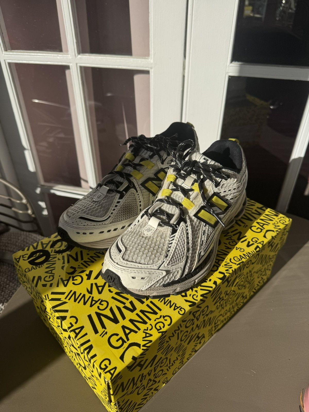 Ganni New Balance 1906R GANNI Egret Size US 8.5 / IT 38.5 - 4 Thumbnail