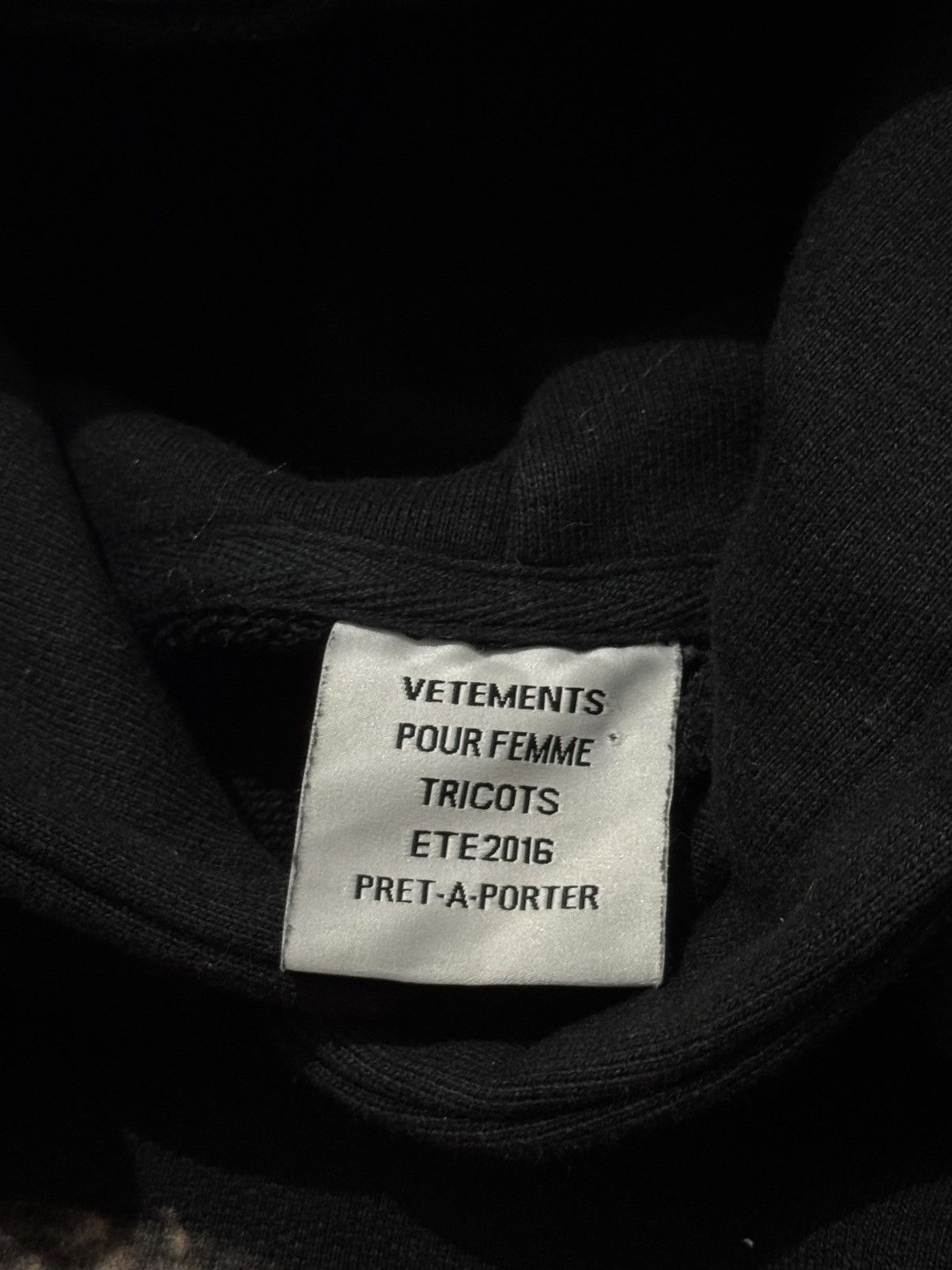Vetements Vetements Titanic hoodie FW16 Size US S / EU 44-46 / 1 - 4 Thumbnail