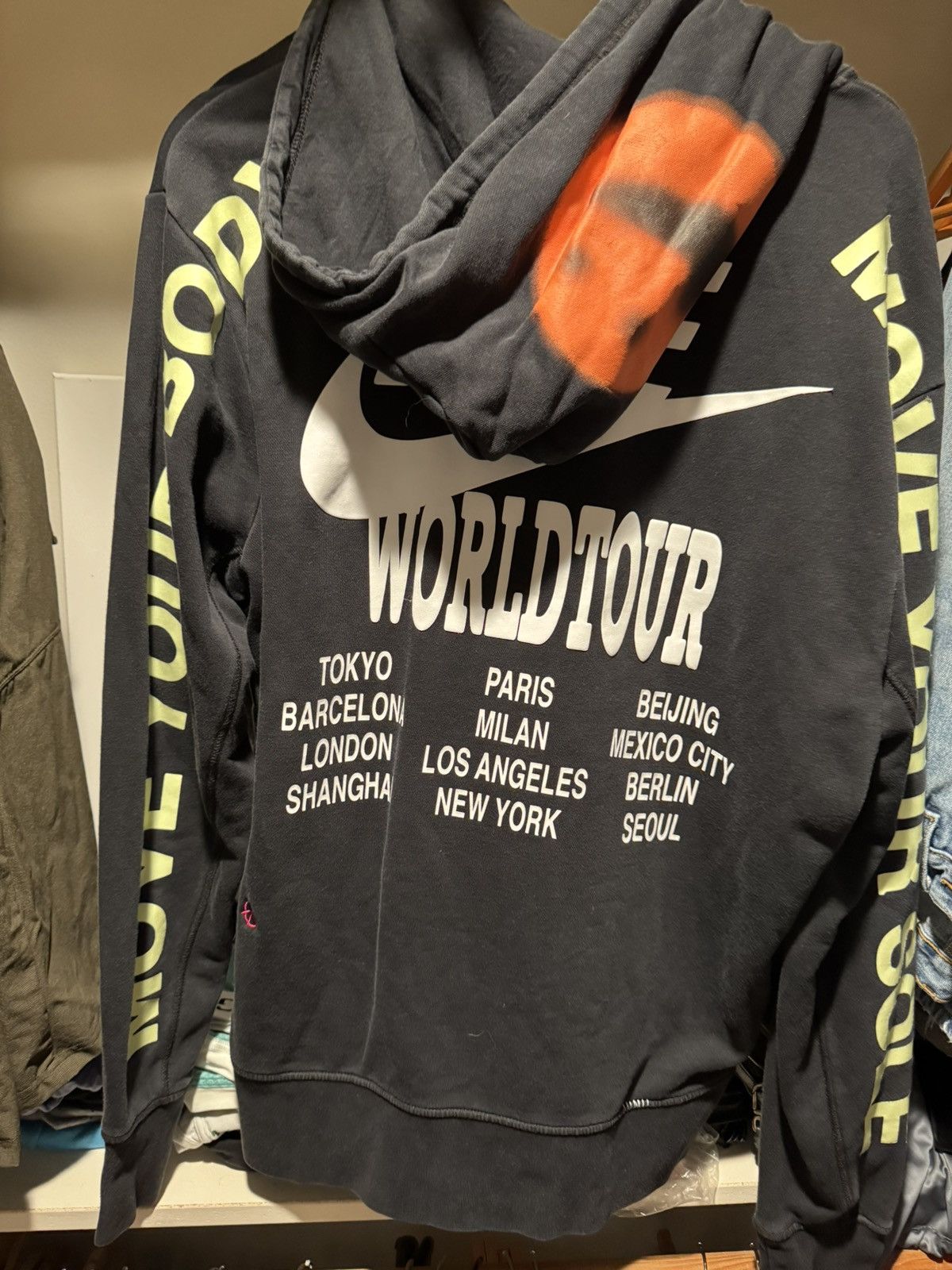 Nike Nike World Tour Hoodie Size US M / EU 48-50 / 2 - 2 Thumbnail