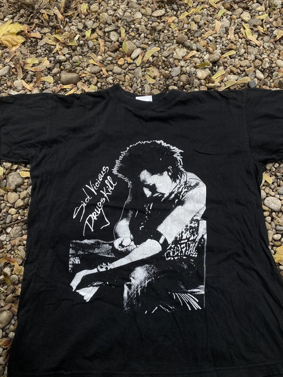 Band Tees × Vintage Vintage Sid Vicious Drugs Kill Tee Size US S / EU 44-46 / 1 - 2 Thumbnail