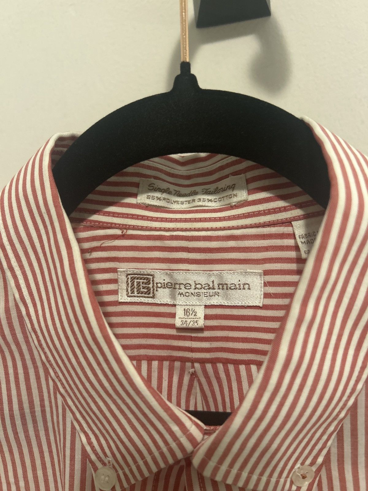 Balmain × Pierre Balmain Balmain Cropped Button-Down Size US M / EU 48-50 / 2 - 3 Thumbnail