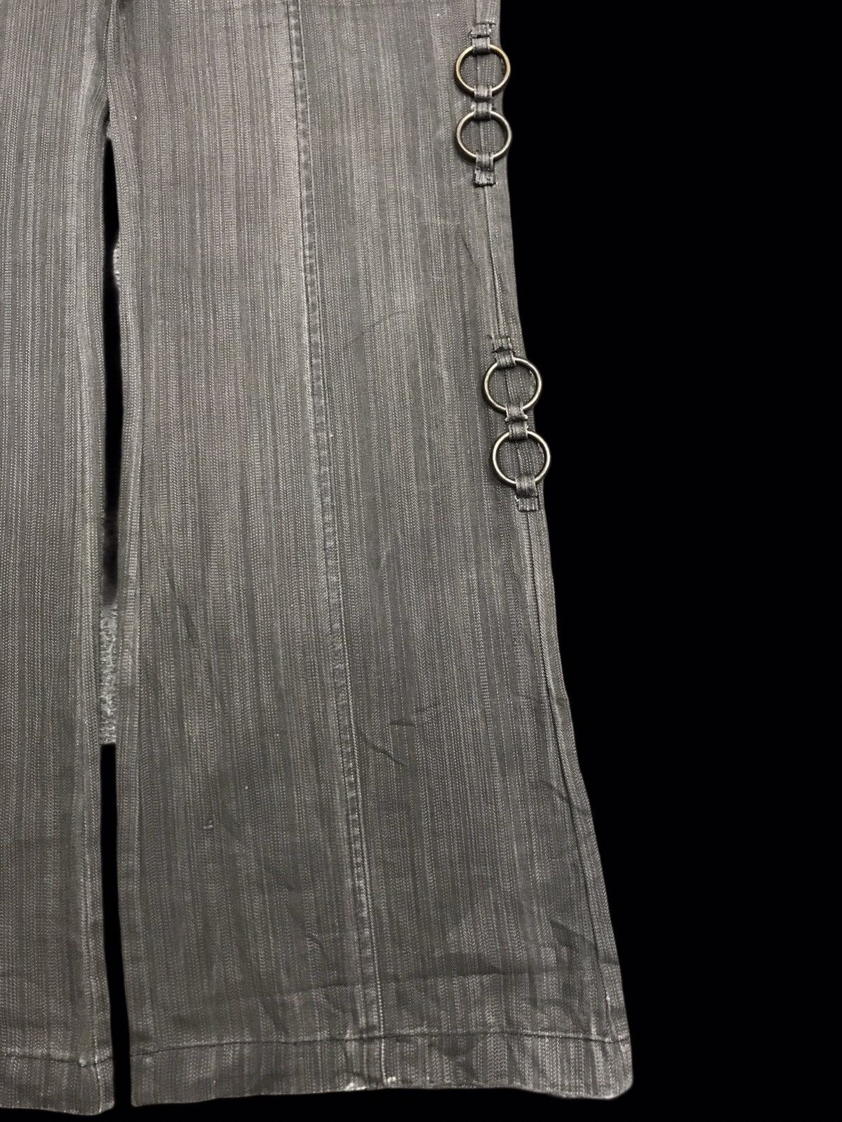 Japanese Brand 💥HAKAMA FLARE💥DAILY NEWS MULTIPOCKET HAKAMA RING PANT F389 Size US 31 - 7 Thumbnail