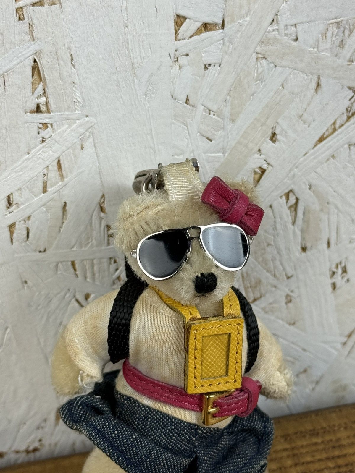 Prada Prada 2012 Limited Edition Backpack Triangle Bear Key Holder Size ONE SIZE - 3 Thumbnail