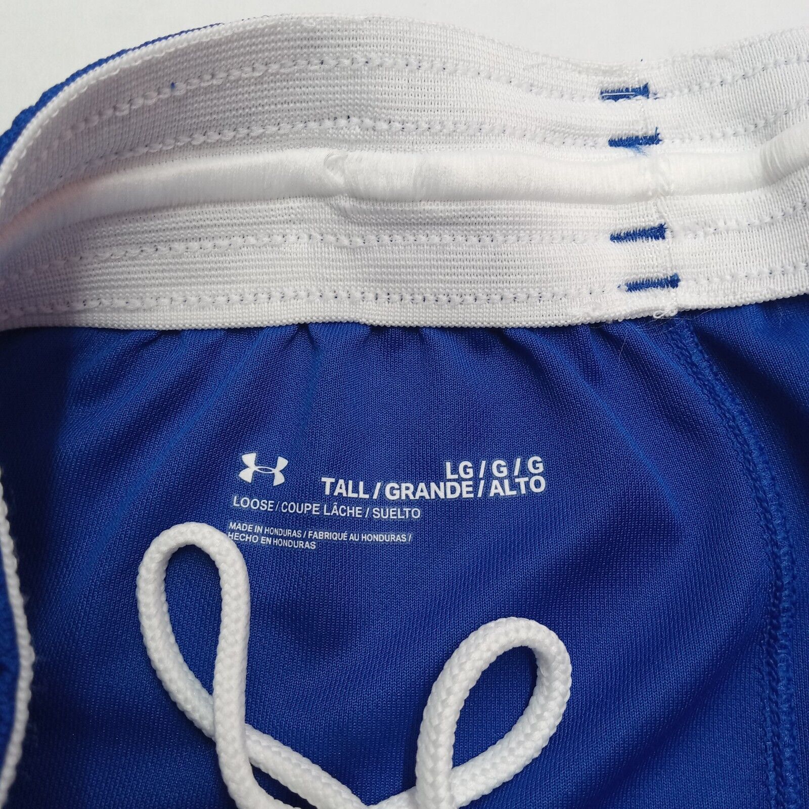 Under Armour Under Armour Men’s Big & Tall Basketball Shorts Blue LT Size US 32 / EU 48 - 3 Thumbnail