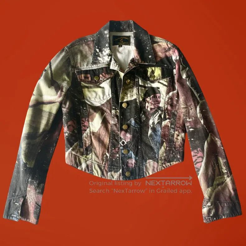 Vivienne Westwood Vivienne Westwood War Oil Painting Denim Jacket Vintage Ja Size S / US 4 / IT 40 - 2 Thumbnail