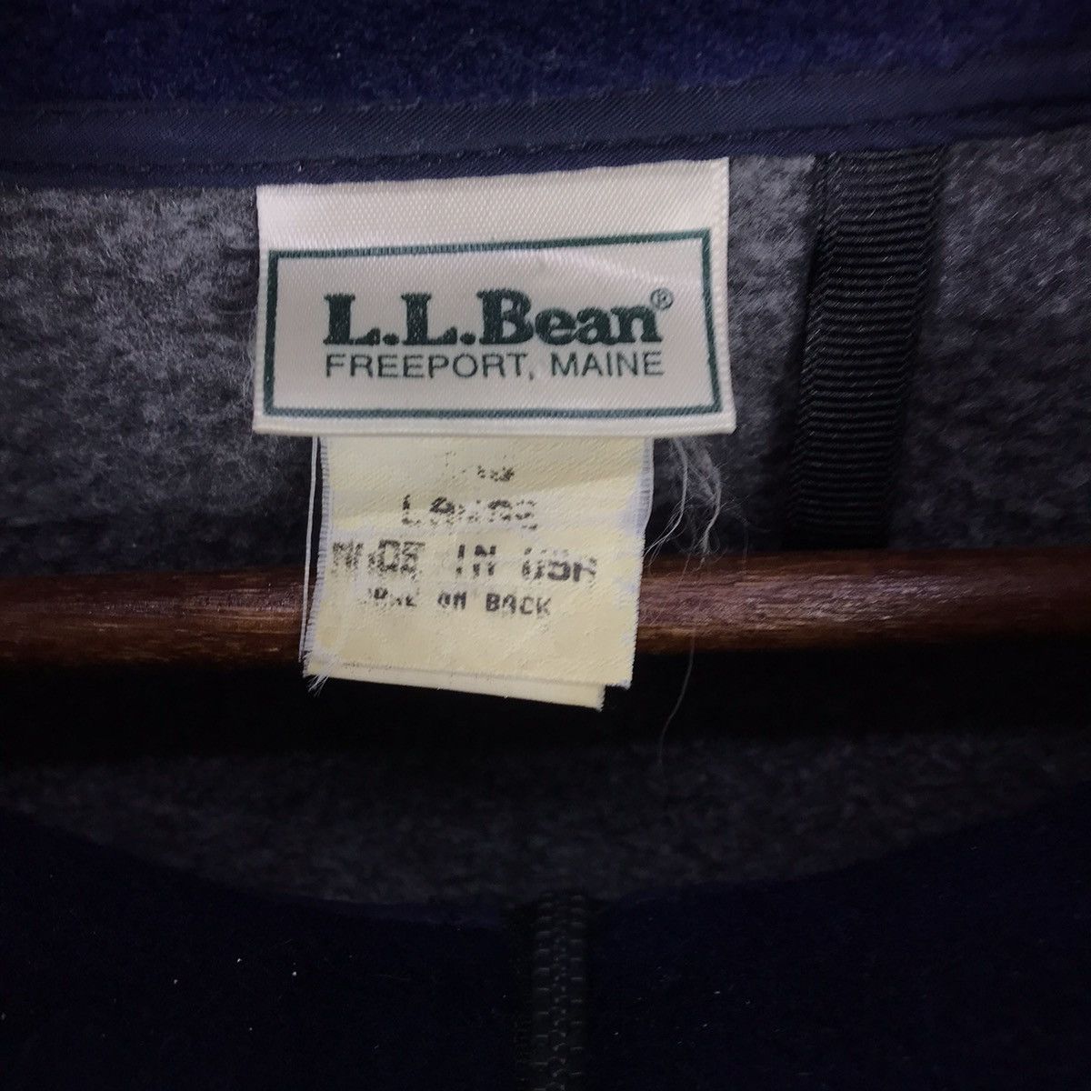 L.L. Bean Vintage L.L Bean Fleece Jacket Large Size Size US L / EU 52-54 / 3 - 4 Thumbnail