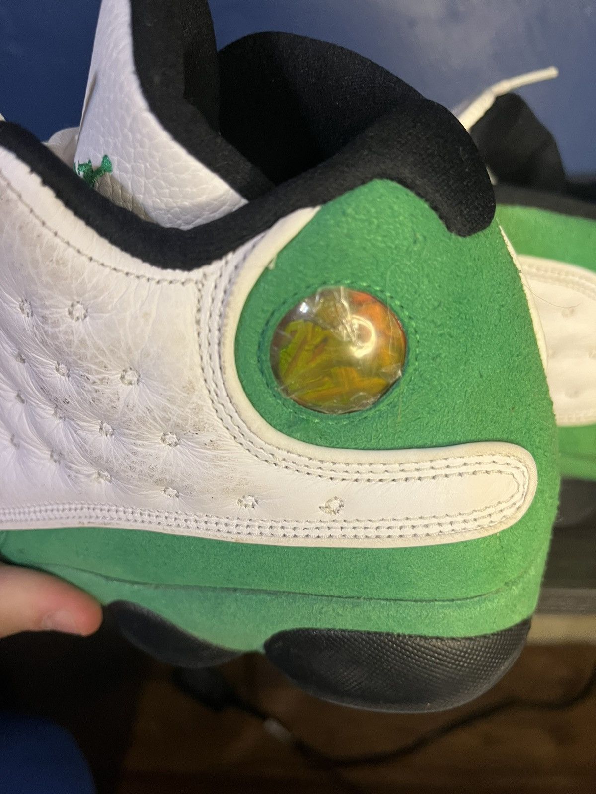 Jordan Brand Lucky Green GS Jordan 13 Size US 7 / EU 40 - 6 Thumbnail