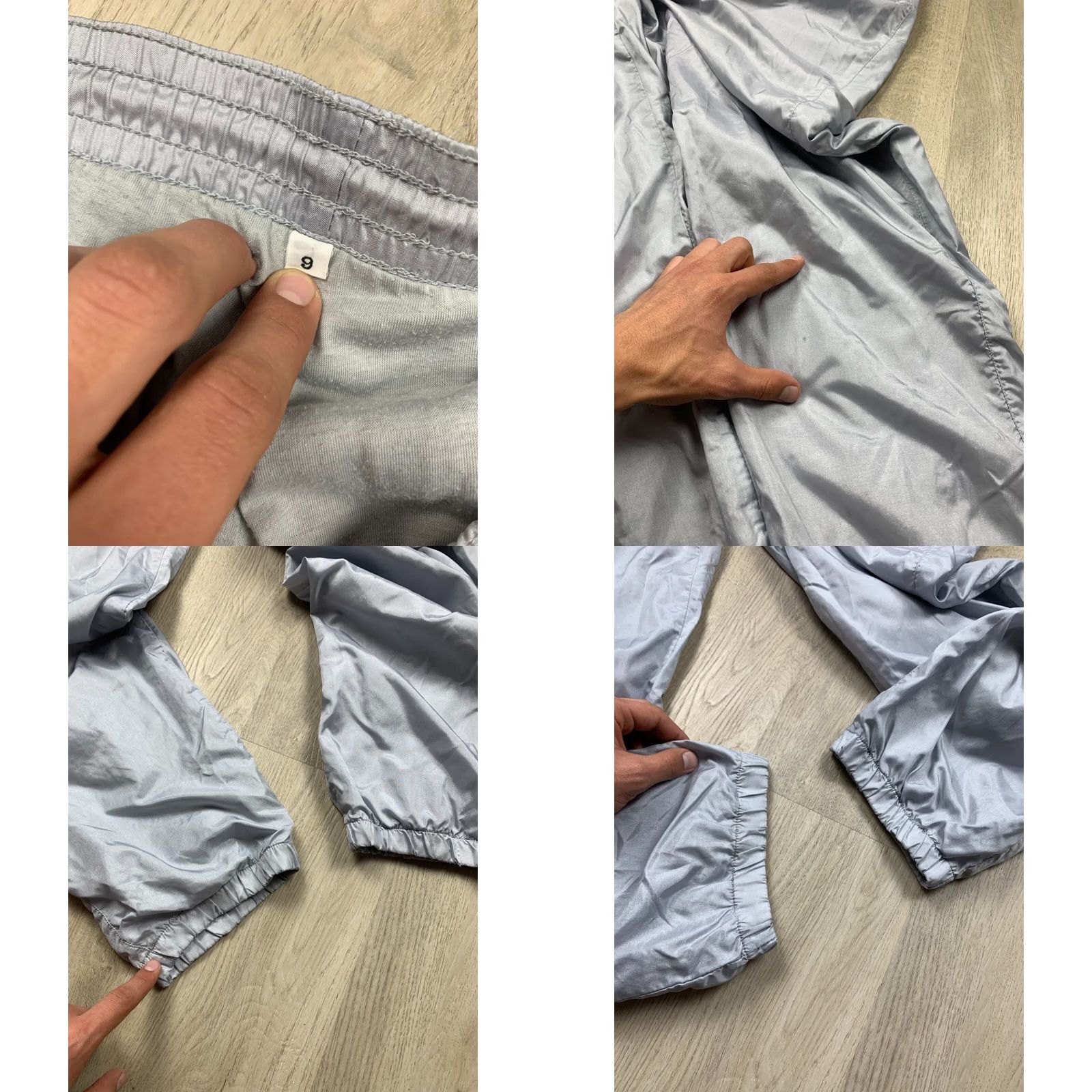 Adidas Adidas 90s Vintage Tracksuit Jacket Pants 2XL Mens Silver Size 48R - 9 Thumbnail