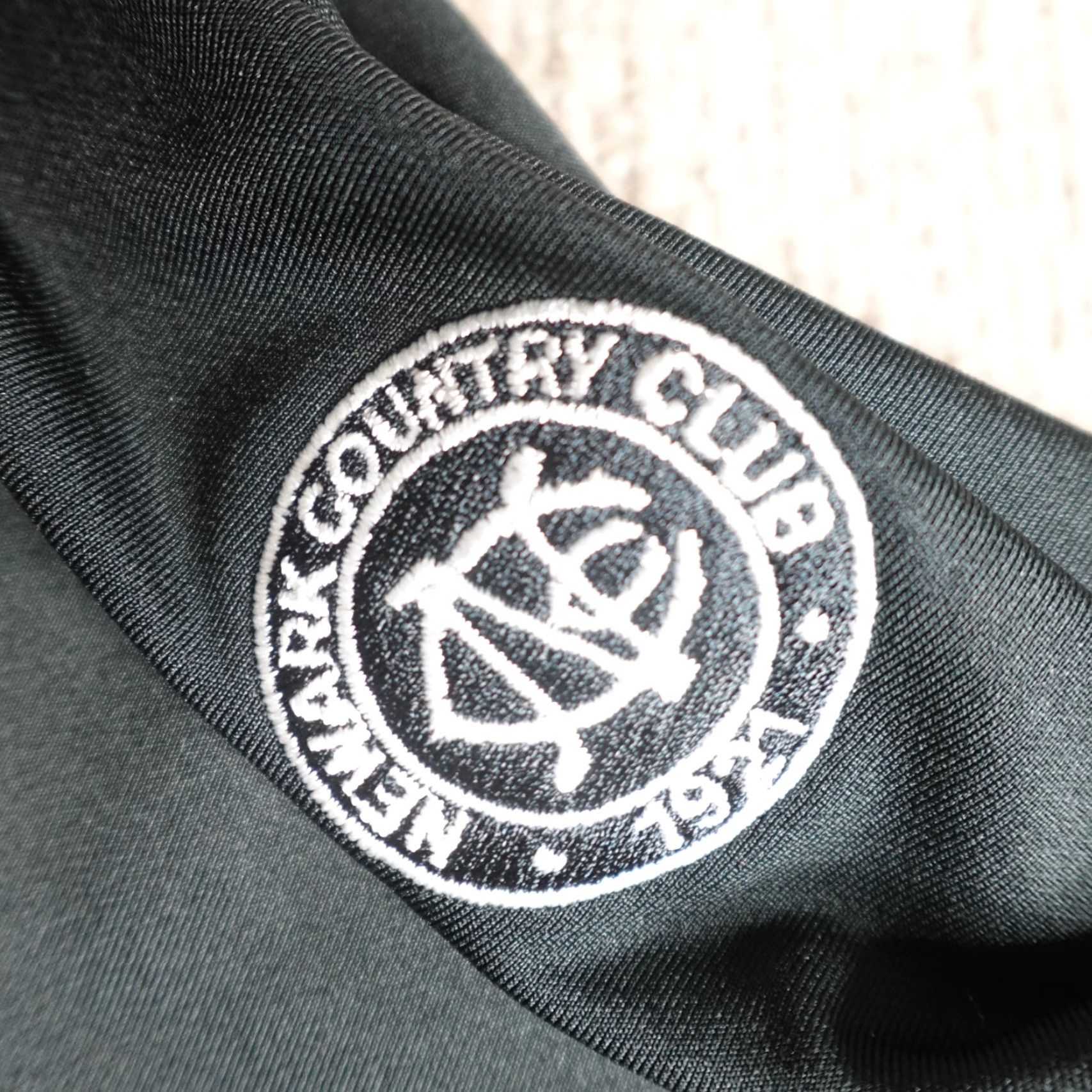 Footjoy FootJoy Shirt XL Black Long Sleeve Mock Neck Embroidered Universal Portuguese Country Club Newark Knit Polyester Blend Sportswear Men Size XL Size US XL / EU 56 / 4 - 5 Thumbnail