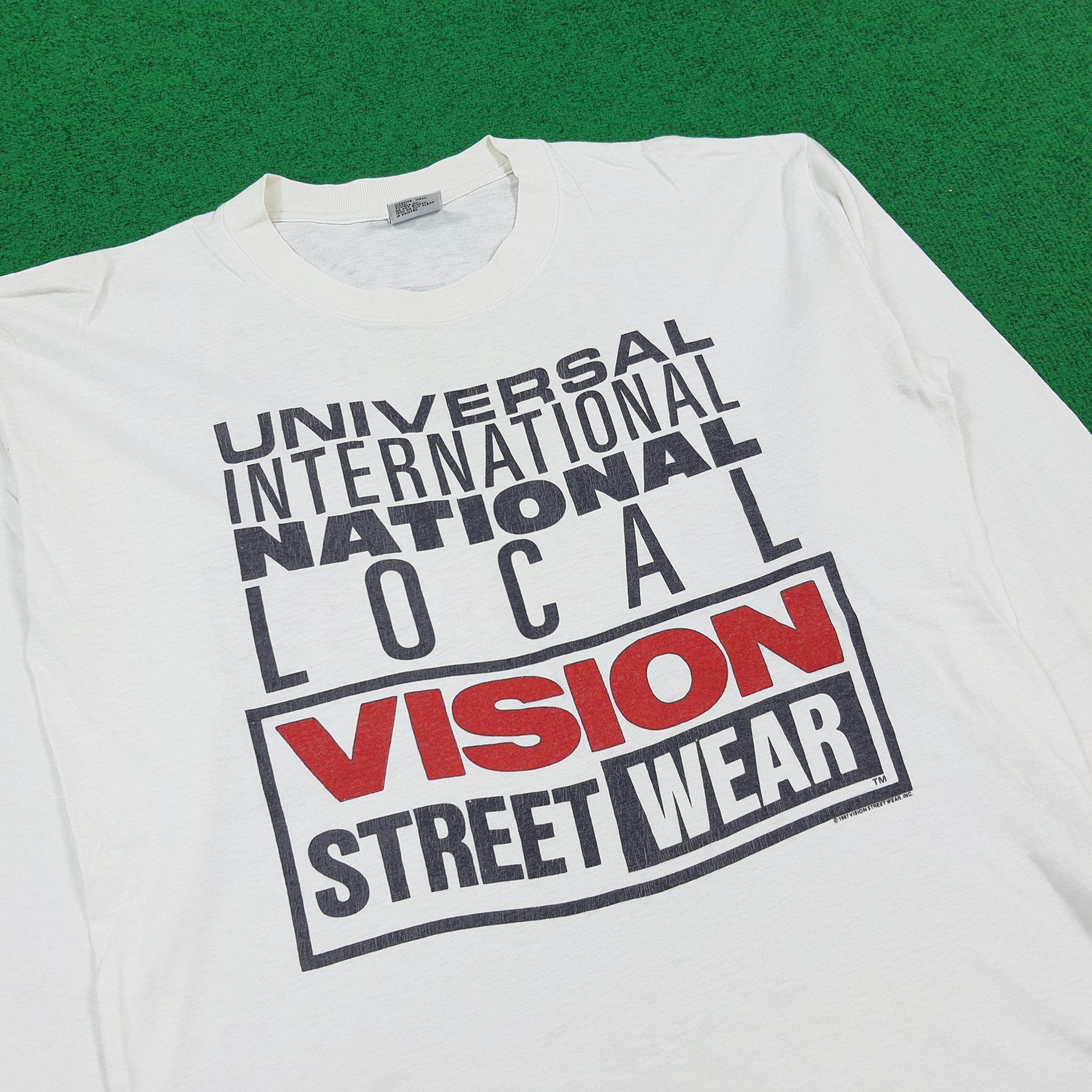 Vision Streetwear Vintage Vision Streetwear Skate Long Sleeve Tee C301N14 Size US M / EU 48-50 / 2 - 2 Thumbnail