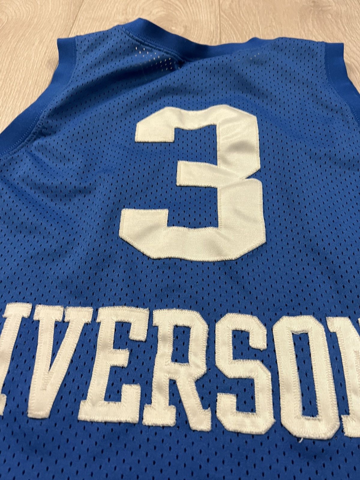 Nike × Vintage Vintage Philadelphia 76ers Allen Iverson Basketball Jersey Size US XXL / EU 58 / 5 - 8 Thumbnail