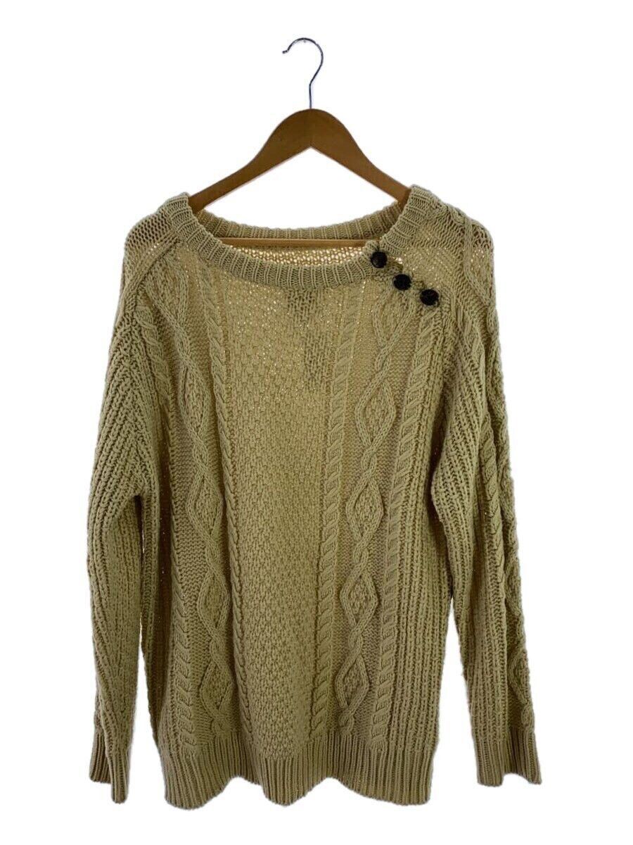 Visvim Beige Wool Bollard Crew Knit Size US S / EU 44-46 / 1 - 5 Thumbnail