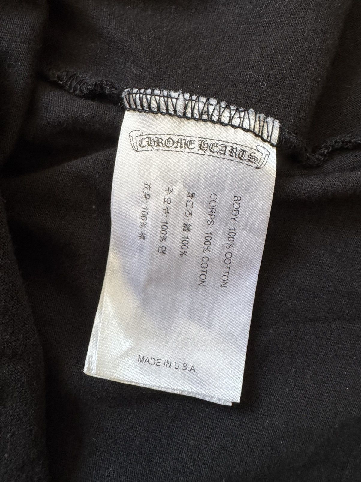 Chrome Hearts Chrome Hearts Color Gradient Sword Long Sleeve Tee Size L Size US L / EU 52-54 / 3 - 8 Thumbnail