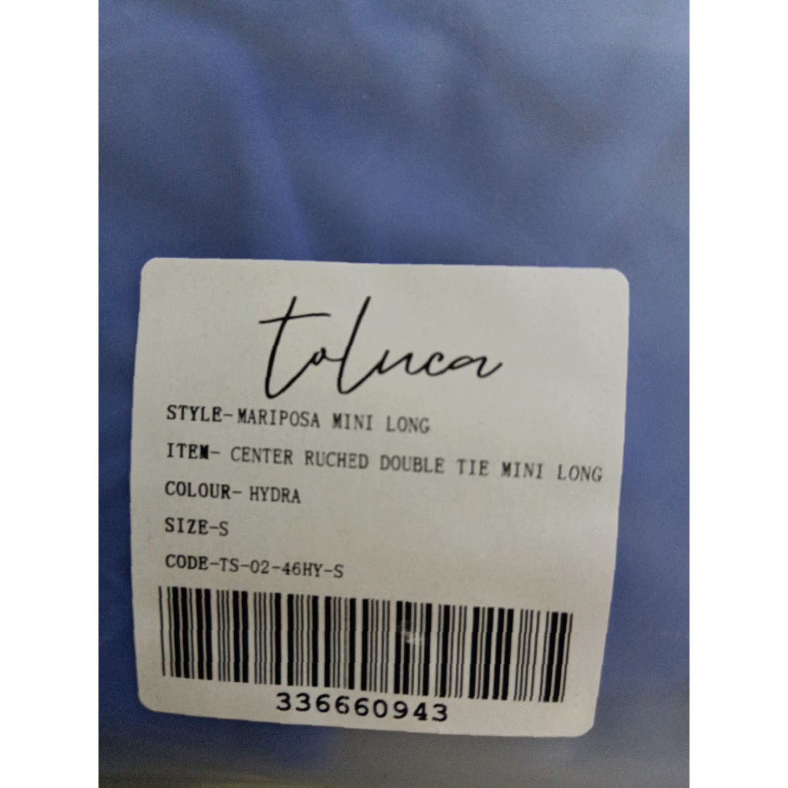 Triangl Toluca One Piece Swimsuit blue S Womens Size ONE SIZE - 6 Thumbnail