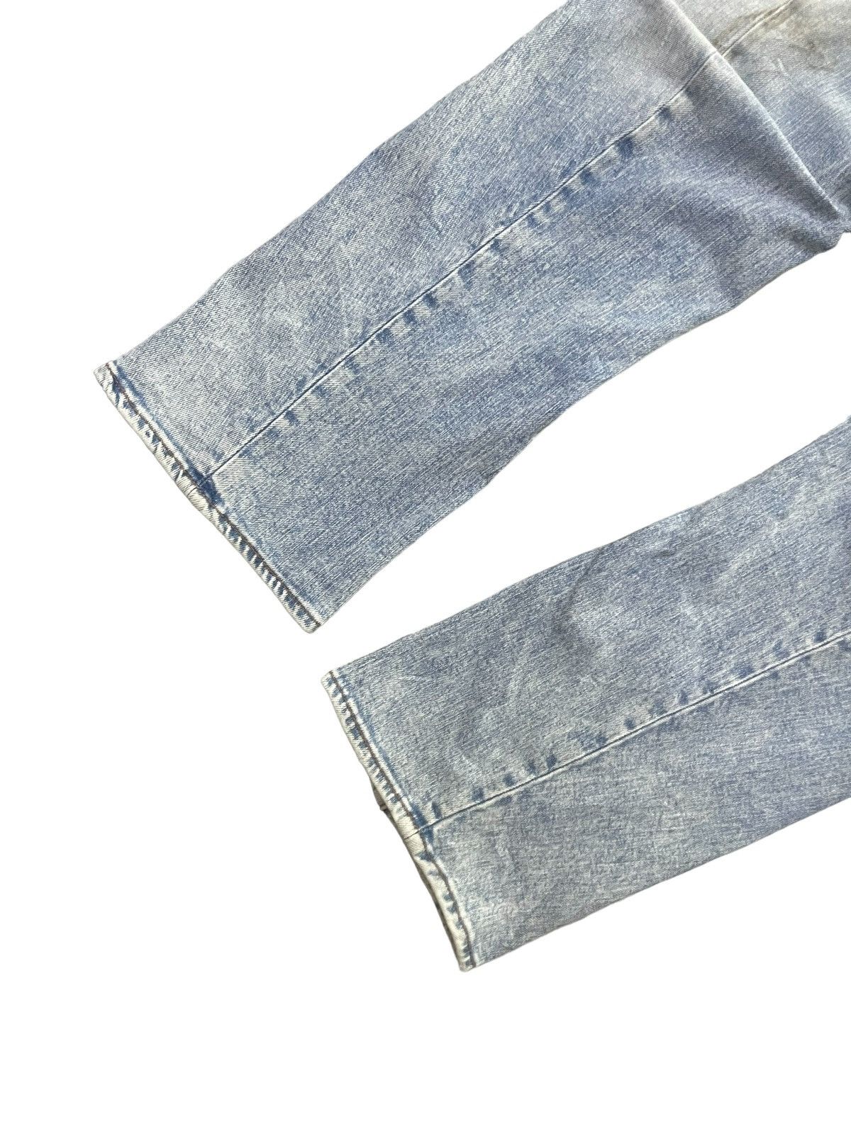 Edwin × Levi's × Vintage Y2k vintage LEVIS engineered curved Leg dirty denim pants Size US 34 / EU 50 - 6 Thumbnail