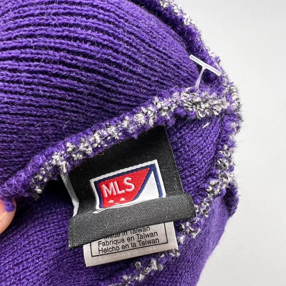 Adidas Orlando City Hat Men Gray Adidas MLS Beanie Cap New Adult Size ONE SIZE - 4 Thumbnail
