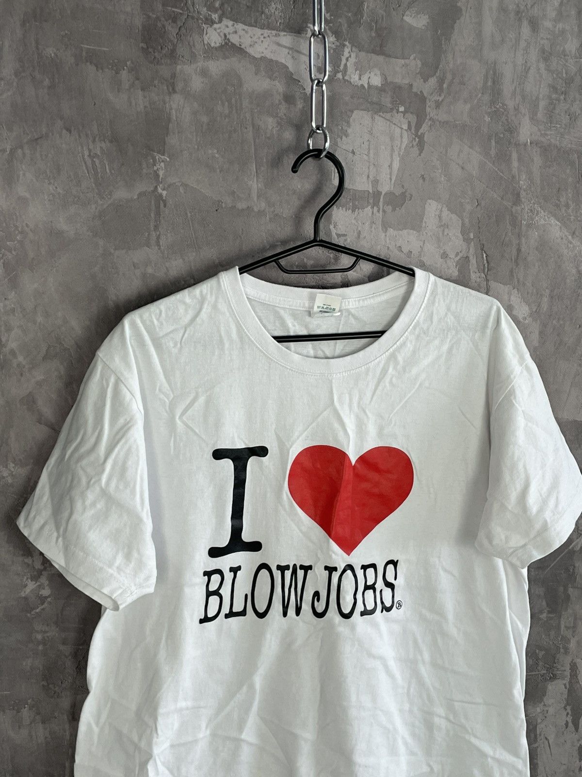 Band Tees ❤️ Vintage 2000s “I Love” Humor Art T Shirt Size US L / EU 52-54 / 3 - 7 Thumbnail