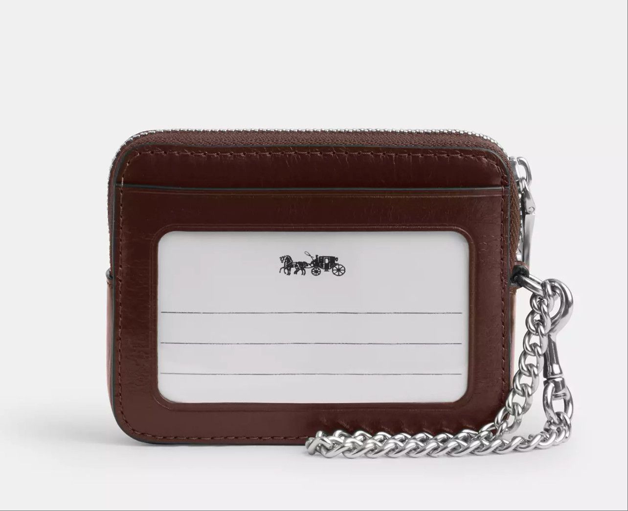 Coach Zip Card Case With Quilting CEC51 Size ONE SIZE - 5 Thumbnail