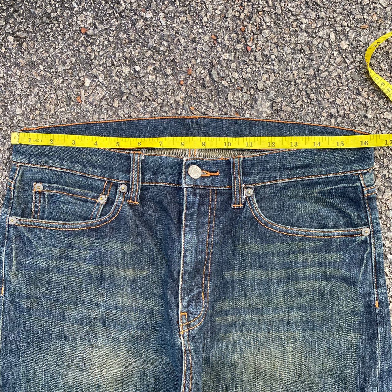 If Six Was Nine 💥Best Offer💥Vintage Japanese Brand Distressed Denim Size US 32 / EU 48 - 4 Thumbnail