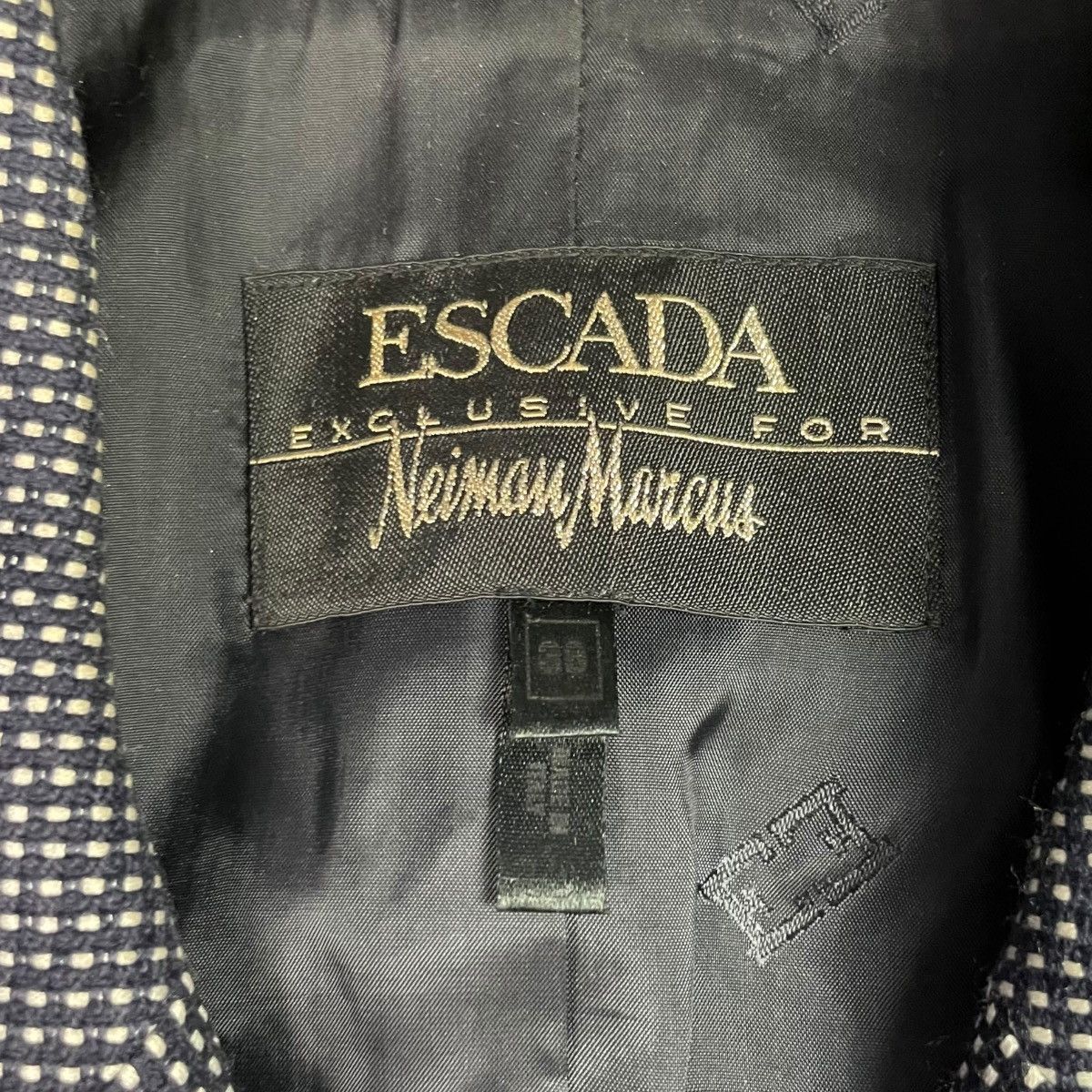Escada ESCADA For Neiman Marcus Plaid Blazer Wool Jacket Size 38 Size XS / US 0-2 / IT 36-38 - 5 Thumbnail