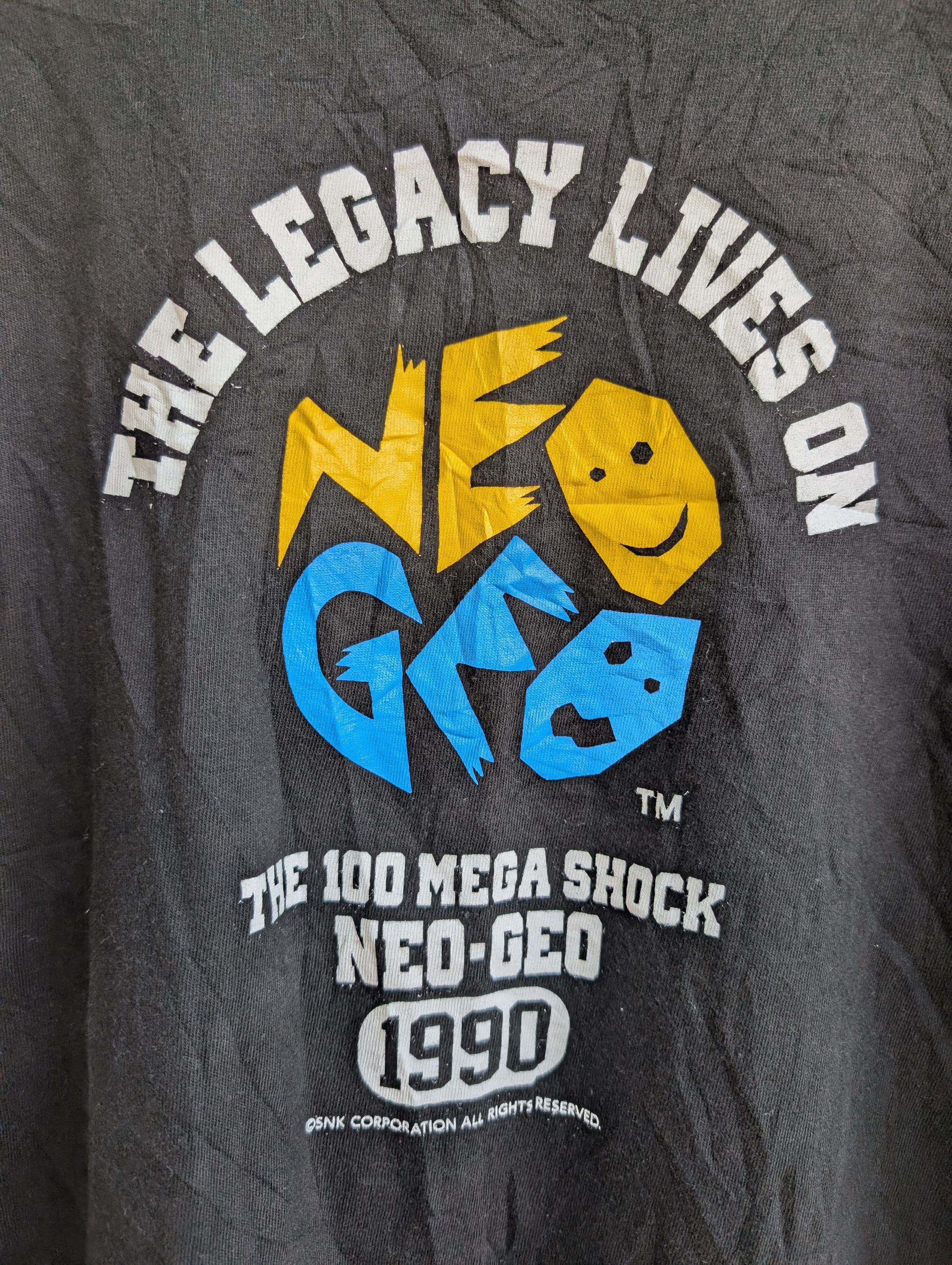 Japanese Brand Vintage 90's Neo Geo Tee Size US L / EU 52-54 / 3 - 1 Thumbnail