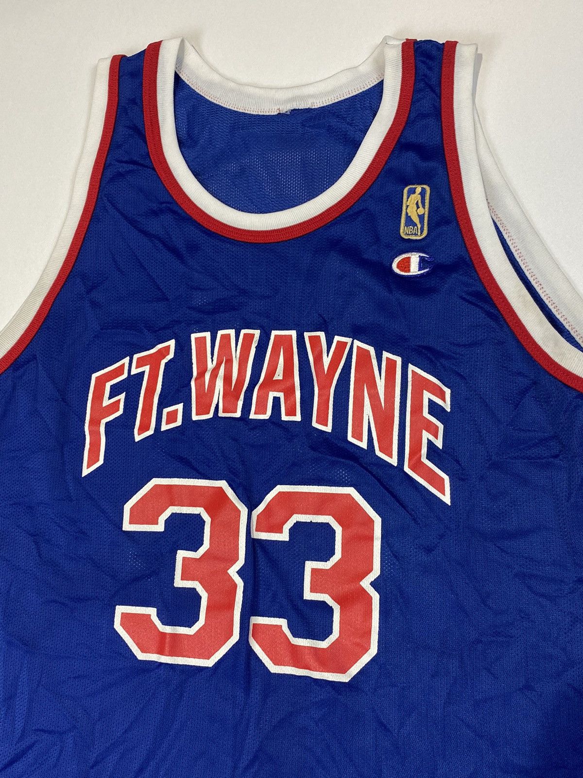 Champion Vintage 90s Champion Ft Wayne Grant Hill Jersey Size US M / EU 48-50 / 2 - 4 Thumbnail