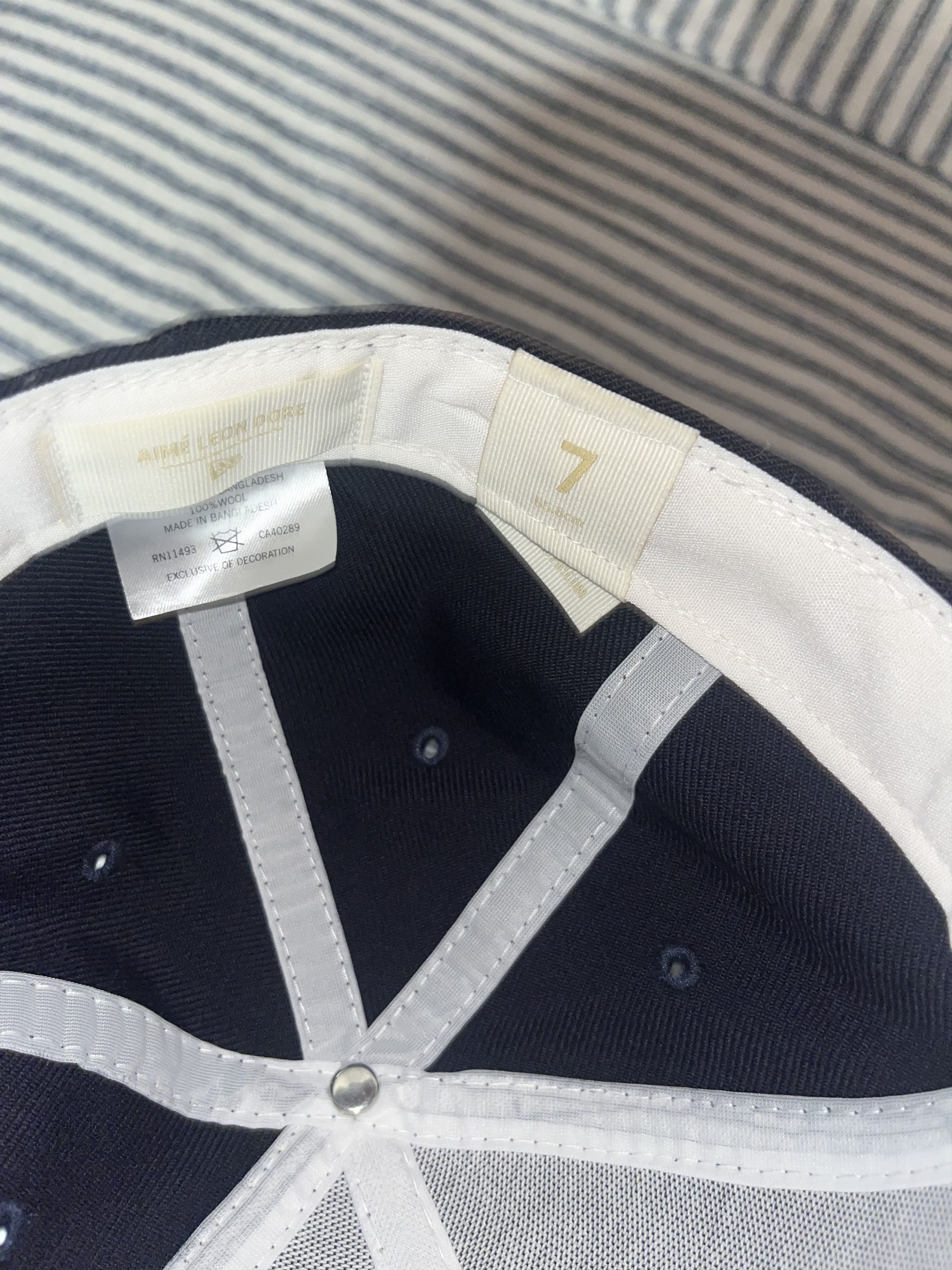 Aime Leon Dore × New Era Size 7 Aimé Leon Dore New York Yankees Navy Fitted Hat Size ONE SIZE - 6 Thumbnail