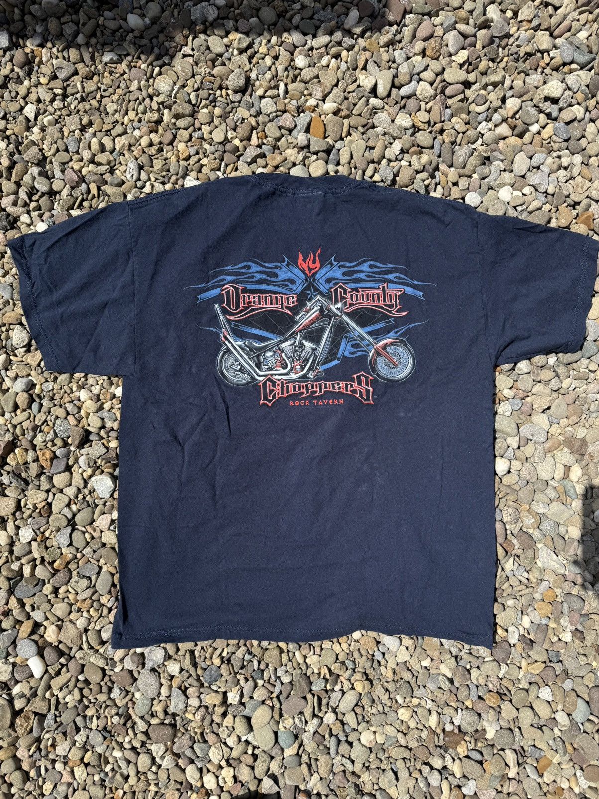 Harley Davidson CRAZY Orange County Choppers Tee Size US XL / EU 56 / 4 - 2 Thumbnail