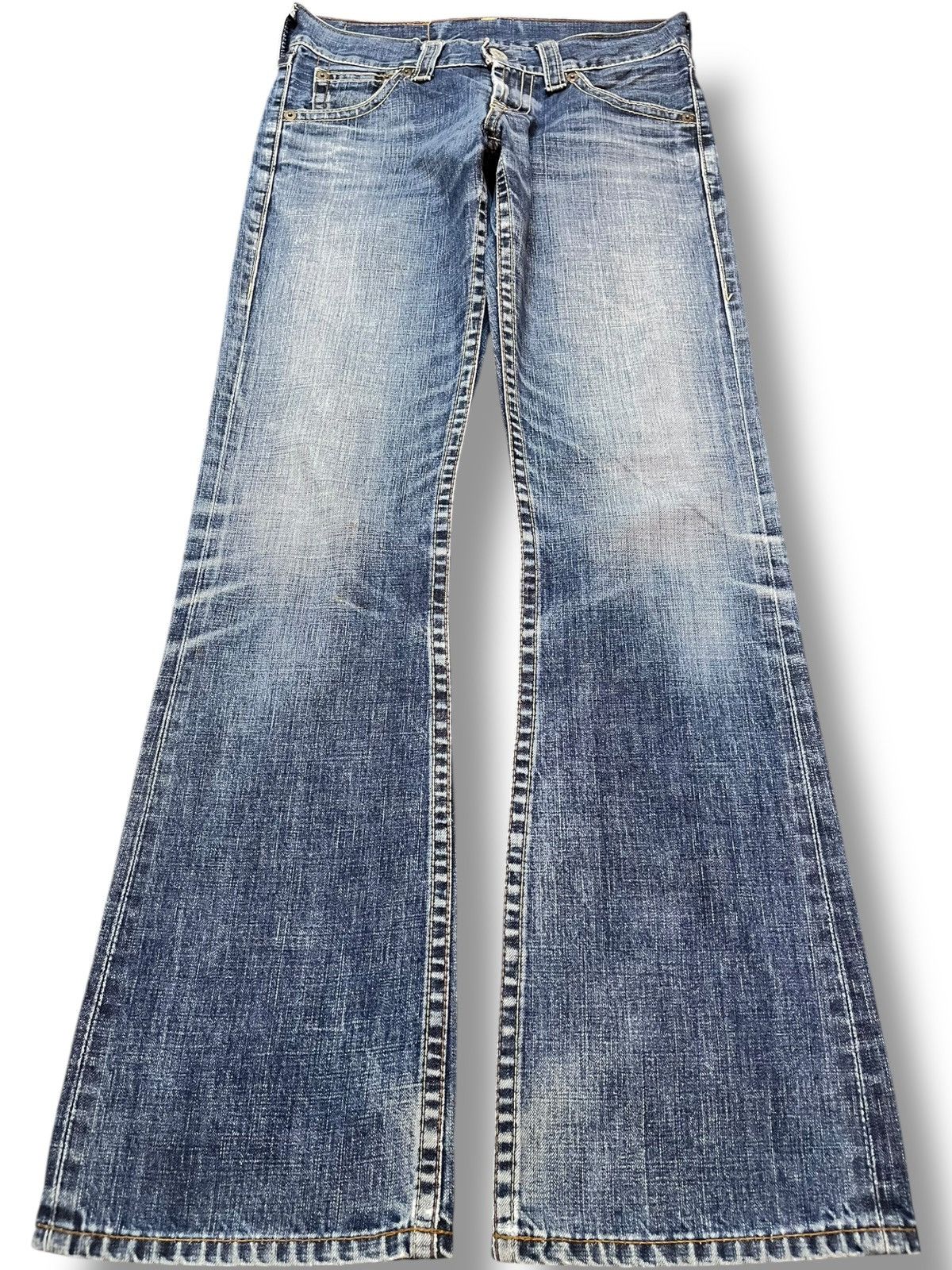 Levi's Vintage Clothing Vintage Levi’s 507 Flare Bootcut Denim Size US 30 / EU 46 - 1 Thumbnail
