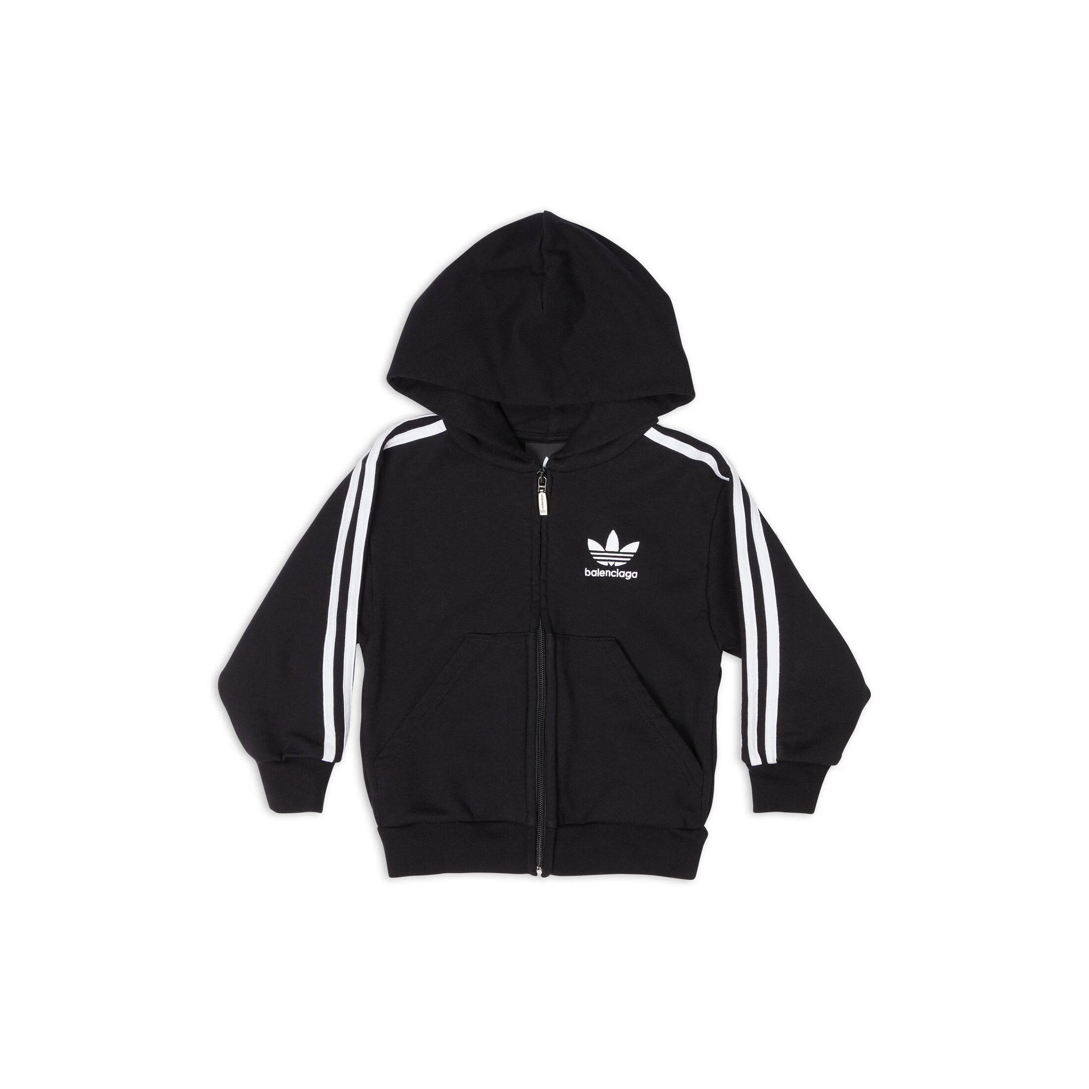 adidas zip hoodie ジップパーカー balenciaga Balenciaga x adidas Zip-Up Hoodie Small Fit Black - FW22 - US