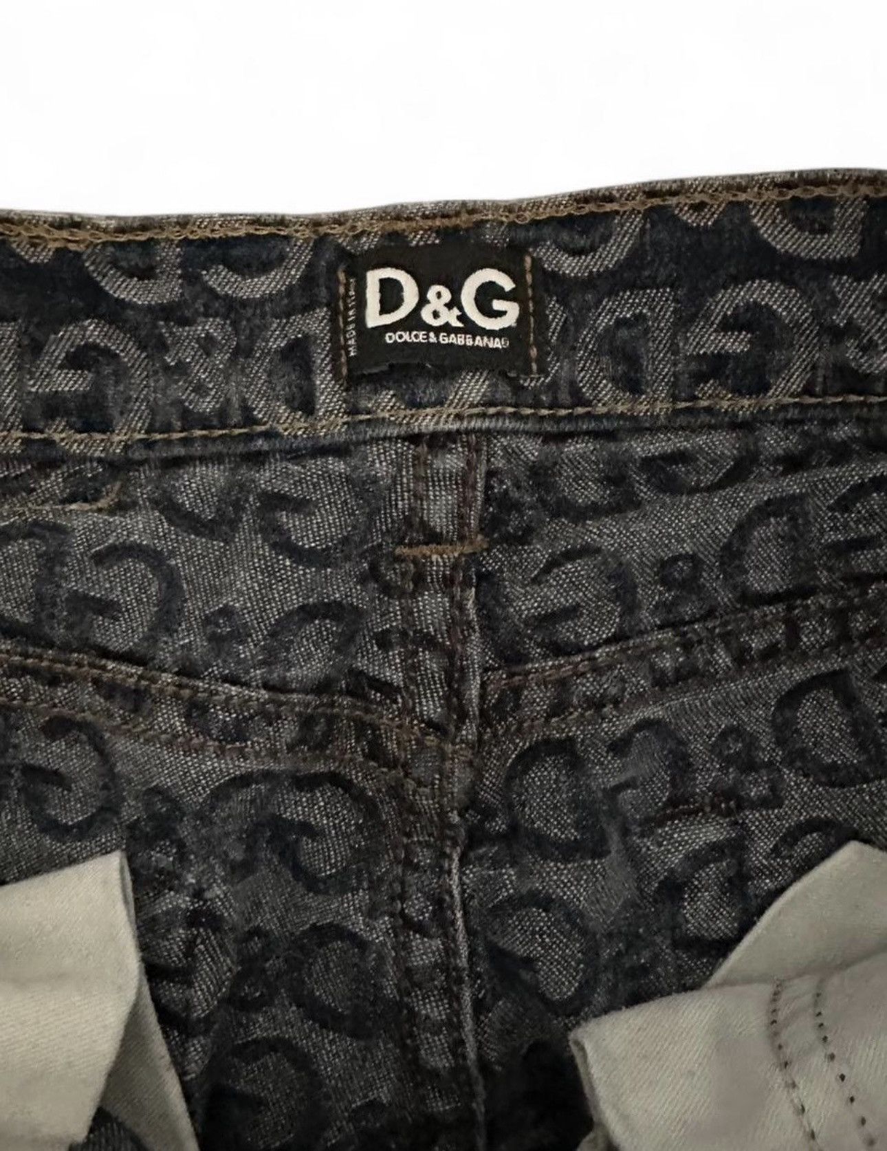 Dolce & Gabbana Dolce & Gabbana Monogram logo jeans Size US 30 / EU 46 - 2 Thumbnail