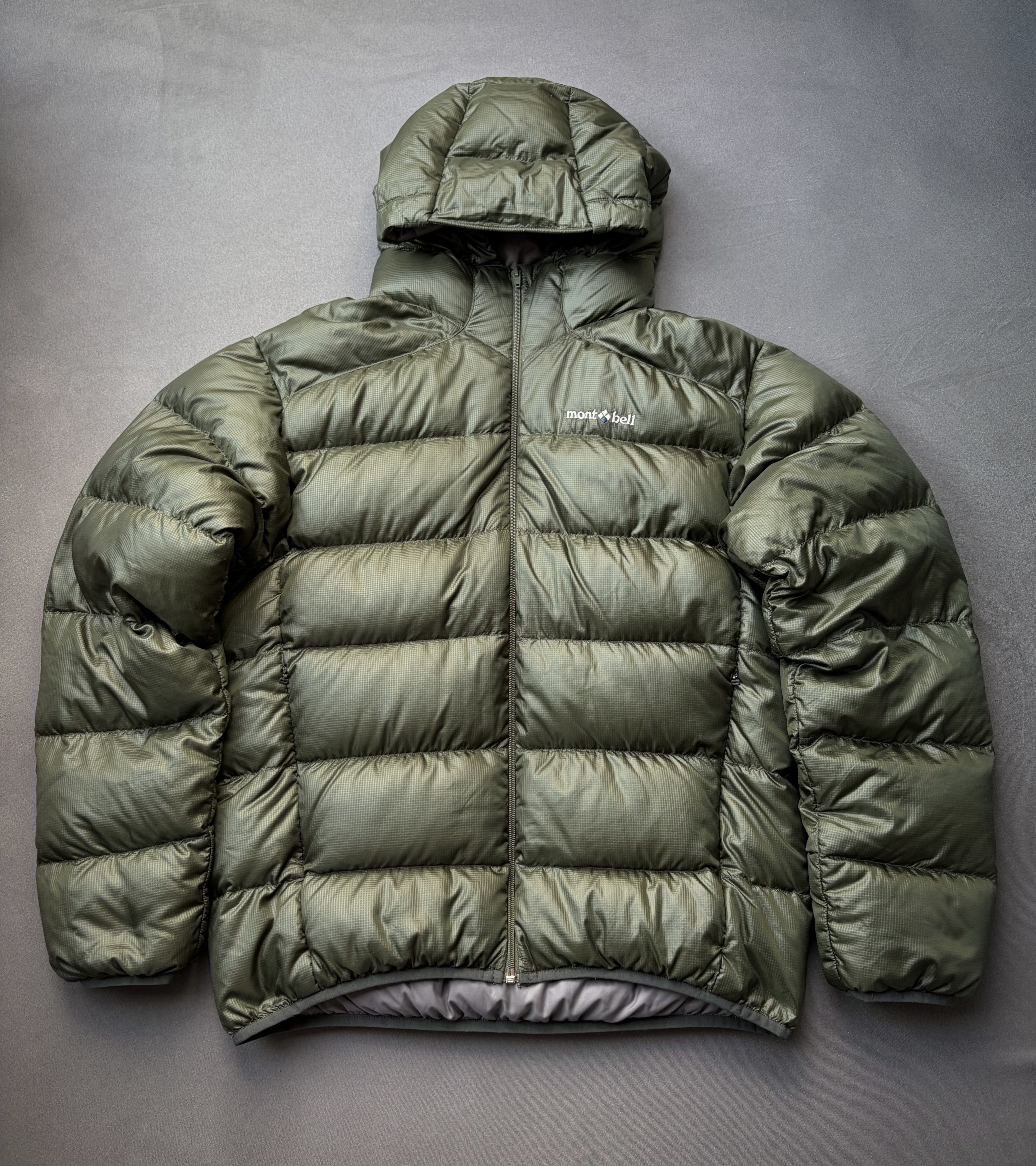 Montbell Rare Vintage Montbell Down Jacket Olive Size US S / EU 44-46 / 1 - 1 Thumbnail