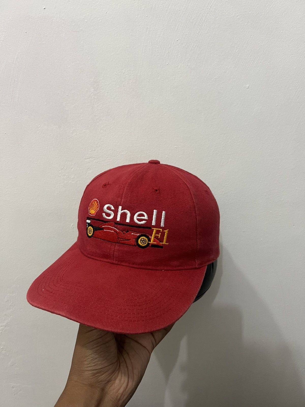 Vintage Vintage Shell Formula 1 Hat Cap Size ONE SIZE - 2 Thumbnail